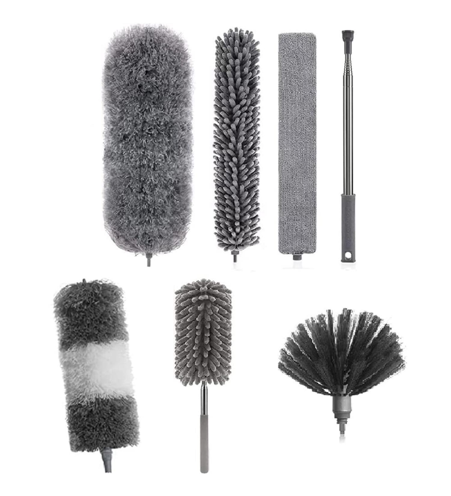Facesunny 7PCS Washable Dusters for Cleaning Ceiling Fan High Ceiling Blinds Furniture - Buy Online on GoSupps.com