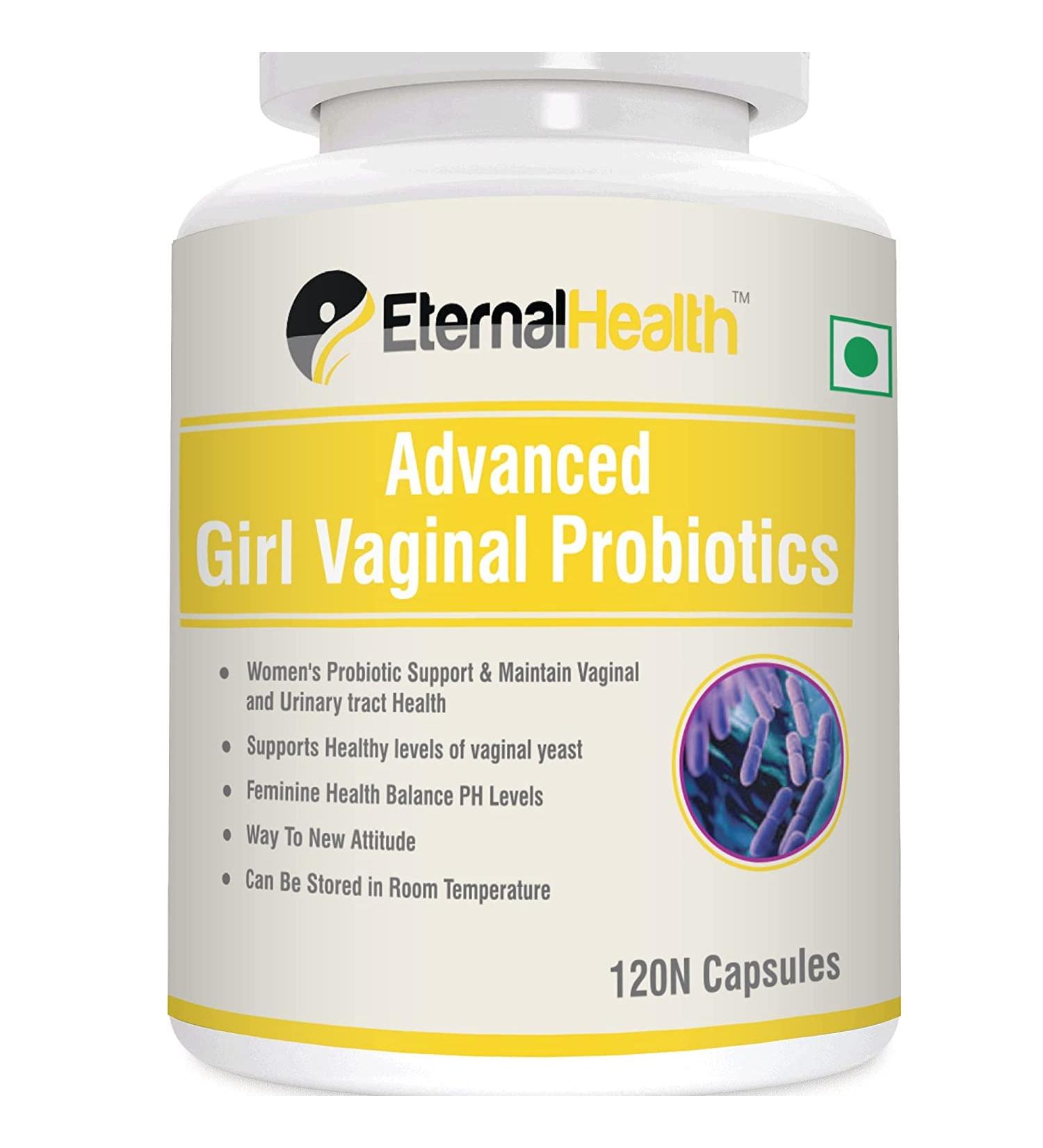 Abseits Advanced Girl Vaginal Probiotics - 120 Capsules for Women's Vaginal & Urinary Health - Buy Online on GoSupps.com