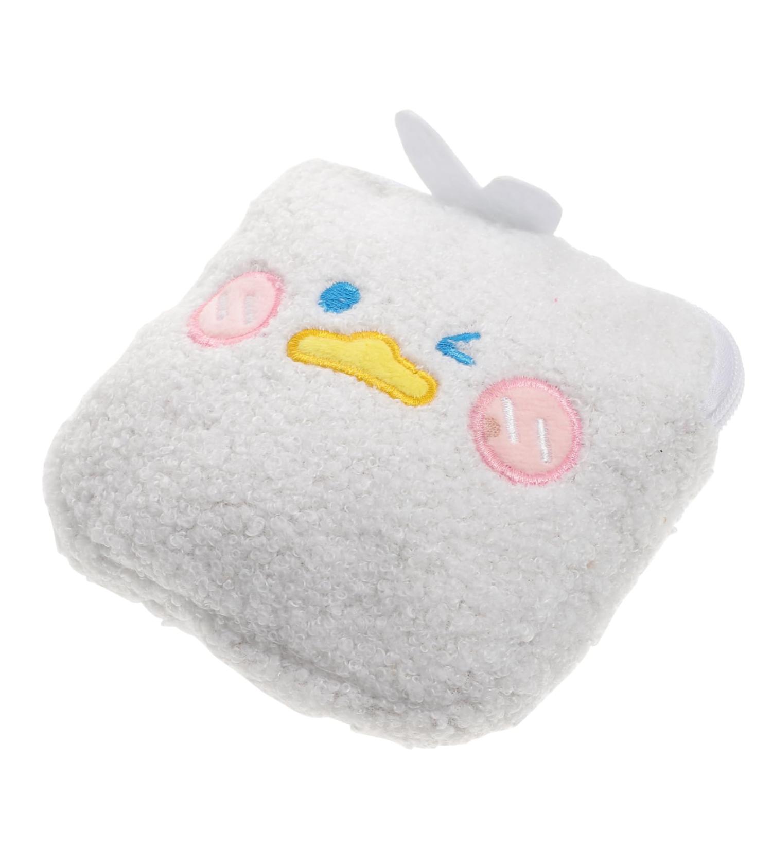 Healifty Plush Aunt Towel Bag Girls Purse and Makeup Kit - Cartoon Wallet Nursing Pad Holder & Menstrual Pad Bags - Buy Online on GoSupps.com
