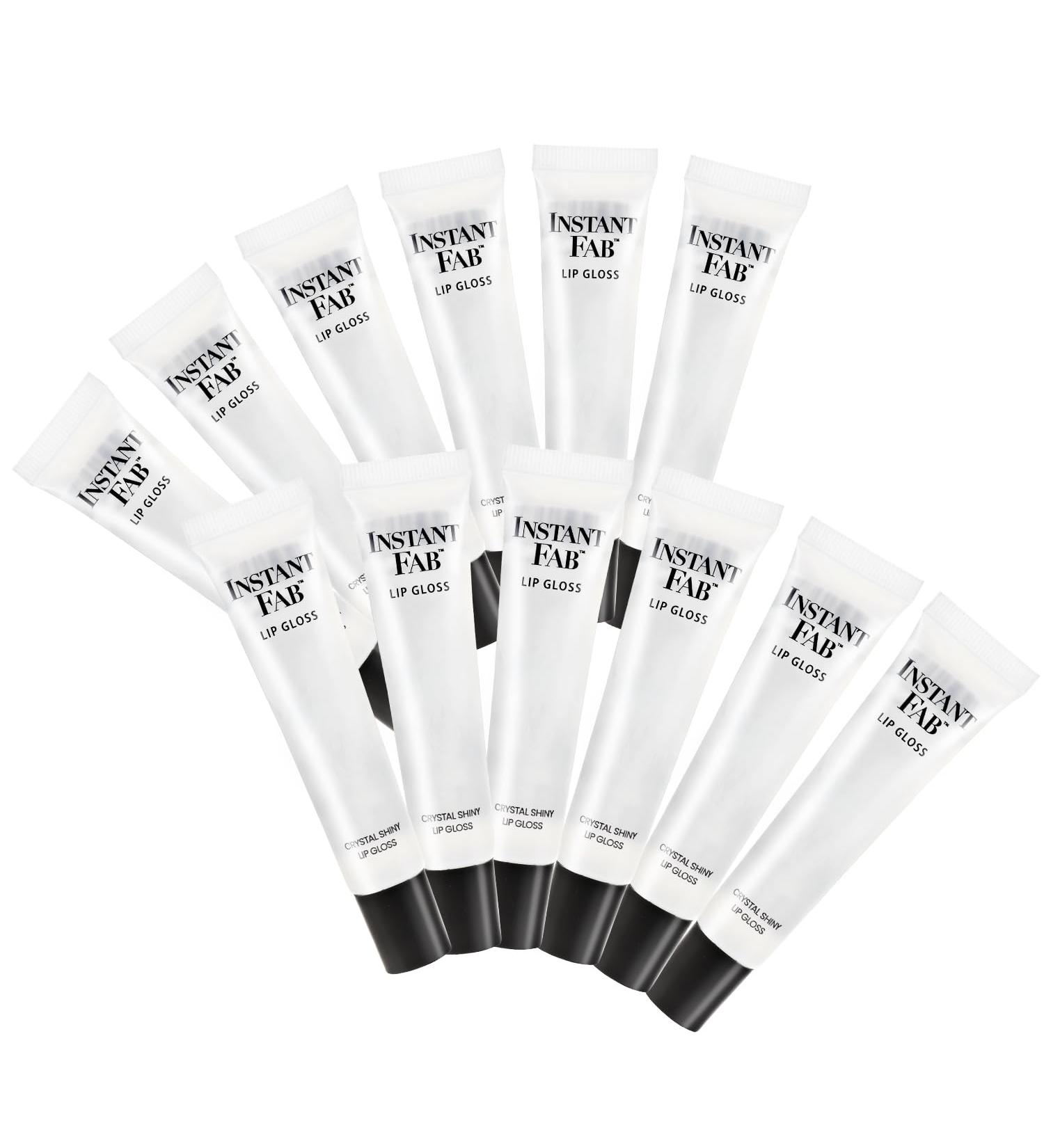 Buy STUDIO LIMITED Instant Fab Crystal Shiny Clear Lip Gloss Value Pack - 12 Pack 14ml | International Shipping Available - Buy Online on GoSupps.com