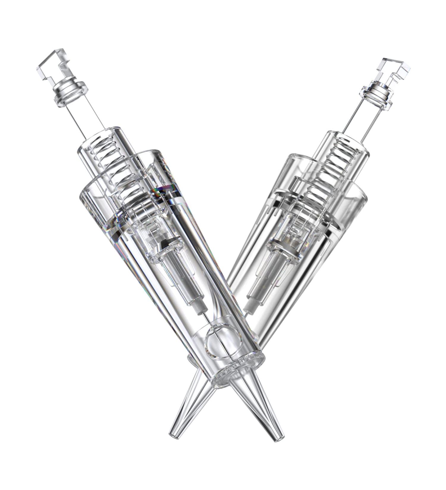 Charme Princesse 1RL 0.30mm Permanent Makeup Tattoo Cartridge Needles - Pack of 20 for Microblading Shading - Buy Online on GoSupps.com