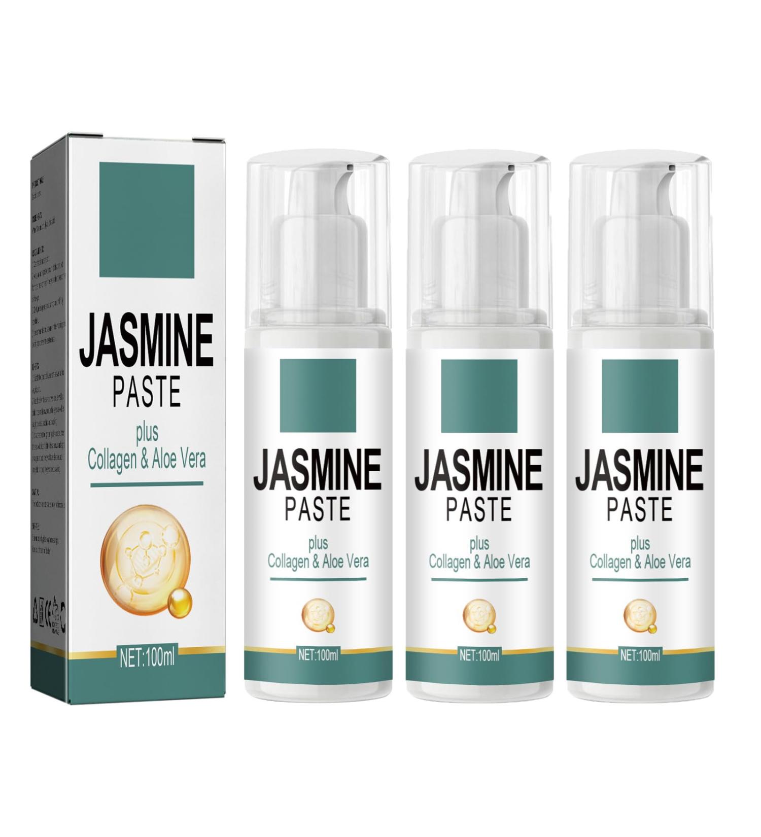 Jasmine Ointment Eye Cream | Reduces Dark Circles Wrinkles & Puffiness | Collagen & Aloe Vera | 3PC Set - Buy Online on GoSupps.com