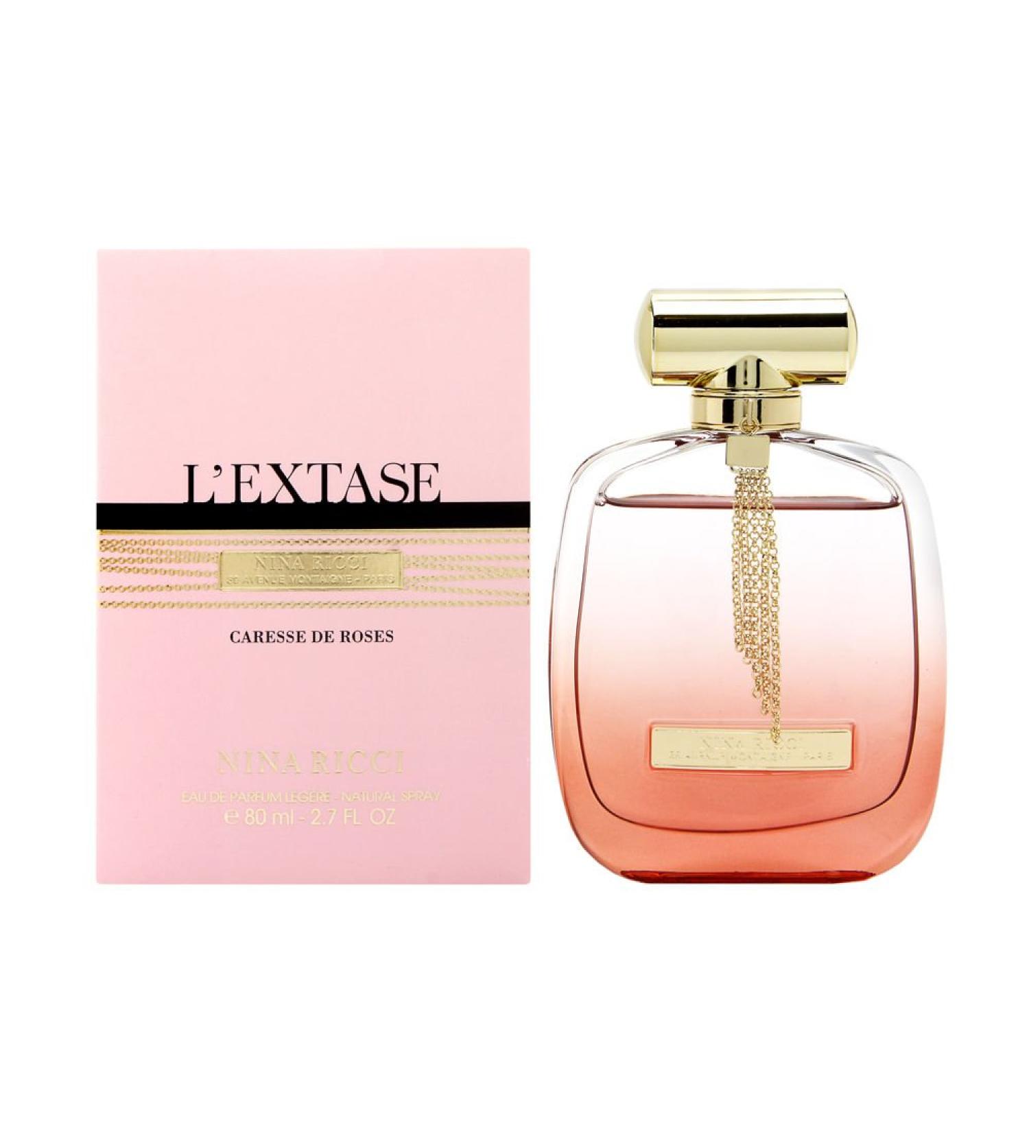 Nina Ricci L'Extase Caresse de Roses for Women 2.7 oz Eau de Parfum Legere Spray
