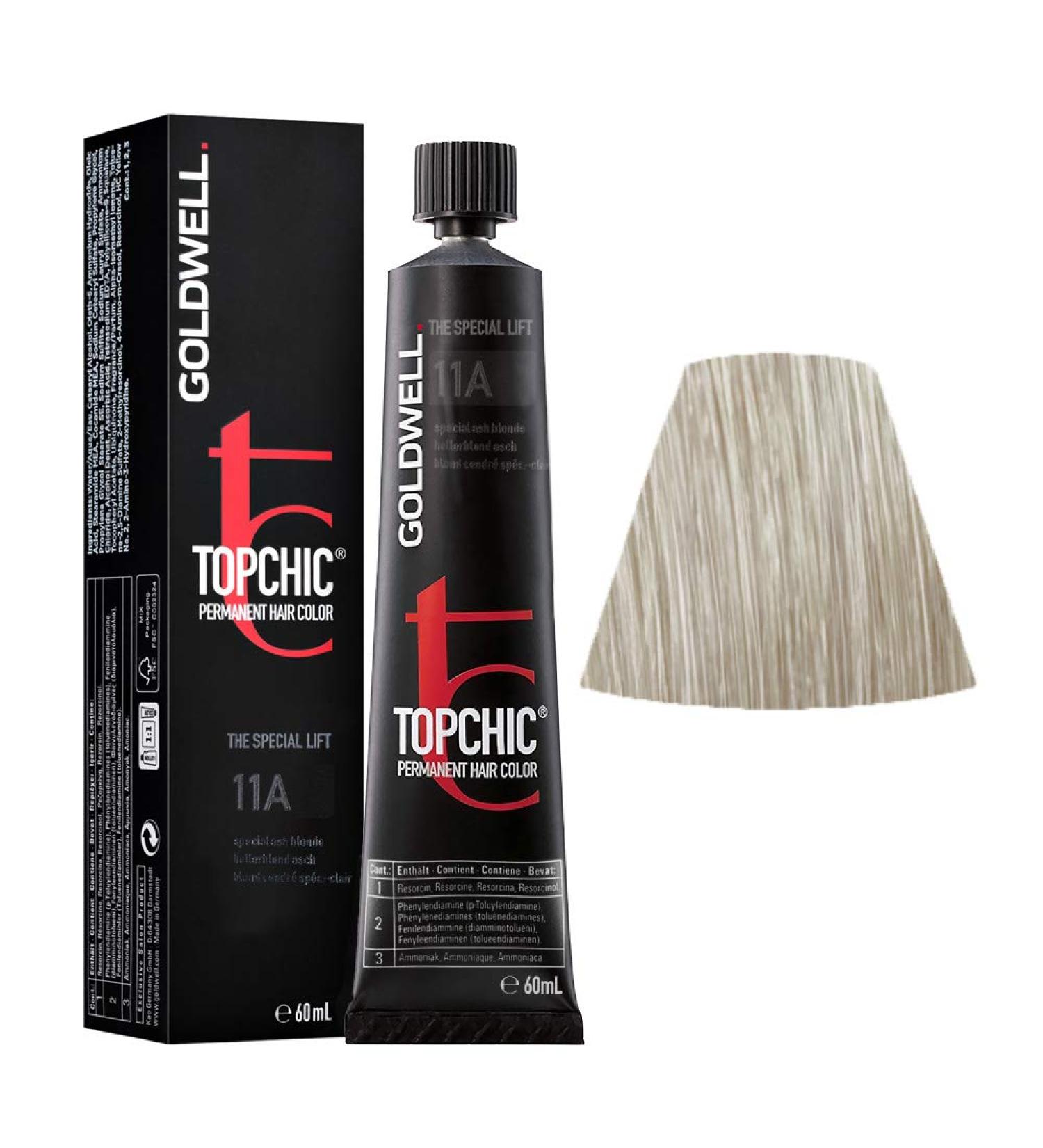 Goldwell Topchic Tube 11A light blonde-ash 60 ml 11A light blonde-ash 60 g (1 pack)