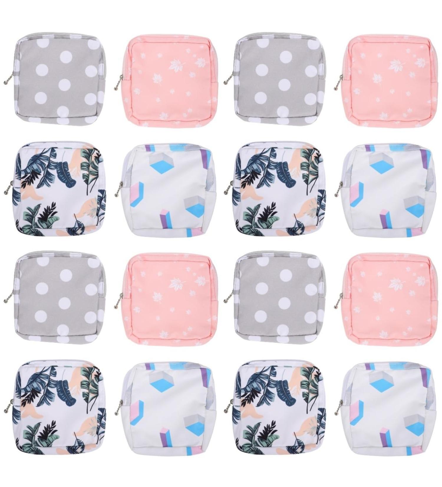 Shop Healeeved 16-Piece Women's Binding Bags Set - Cosmetic Jewelry and Lipstick Organizers in Various Colors | Ideal for First Period Essentials - Buy Online on GoSupps.com