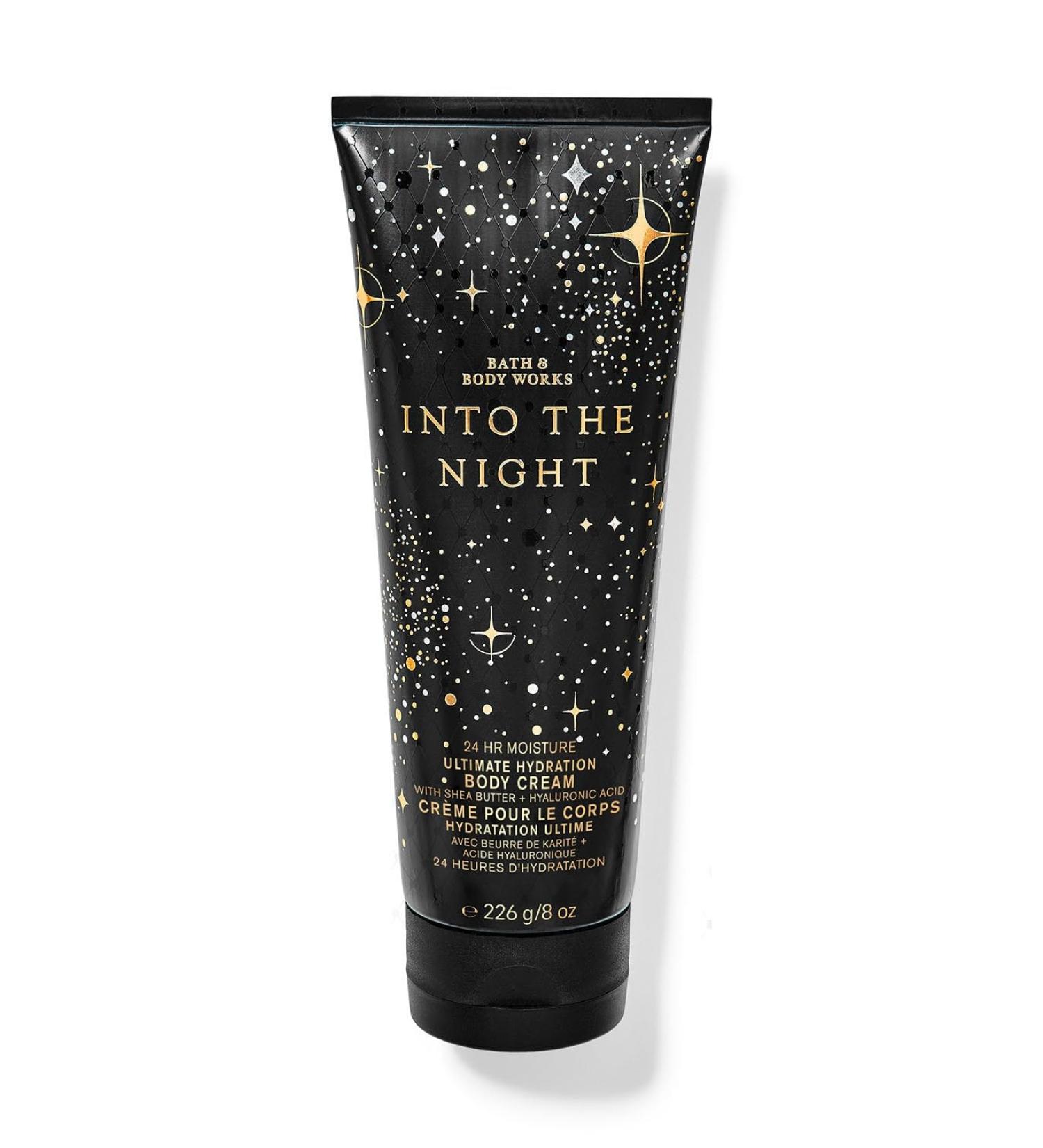 Into the Night Ultimate Hydration Body Cream by Bath and Body Works for Women - 8 oz Body Cream