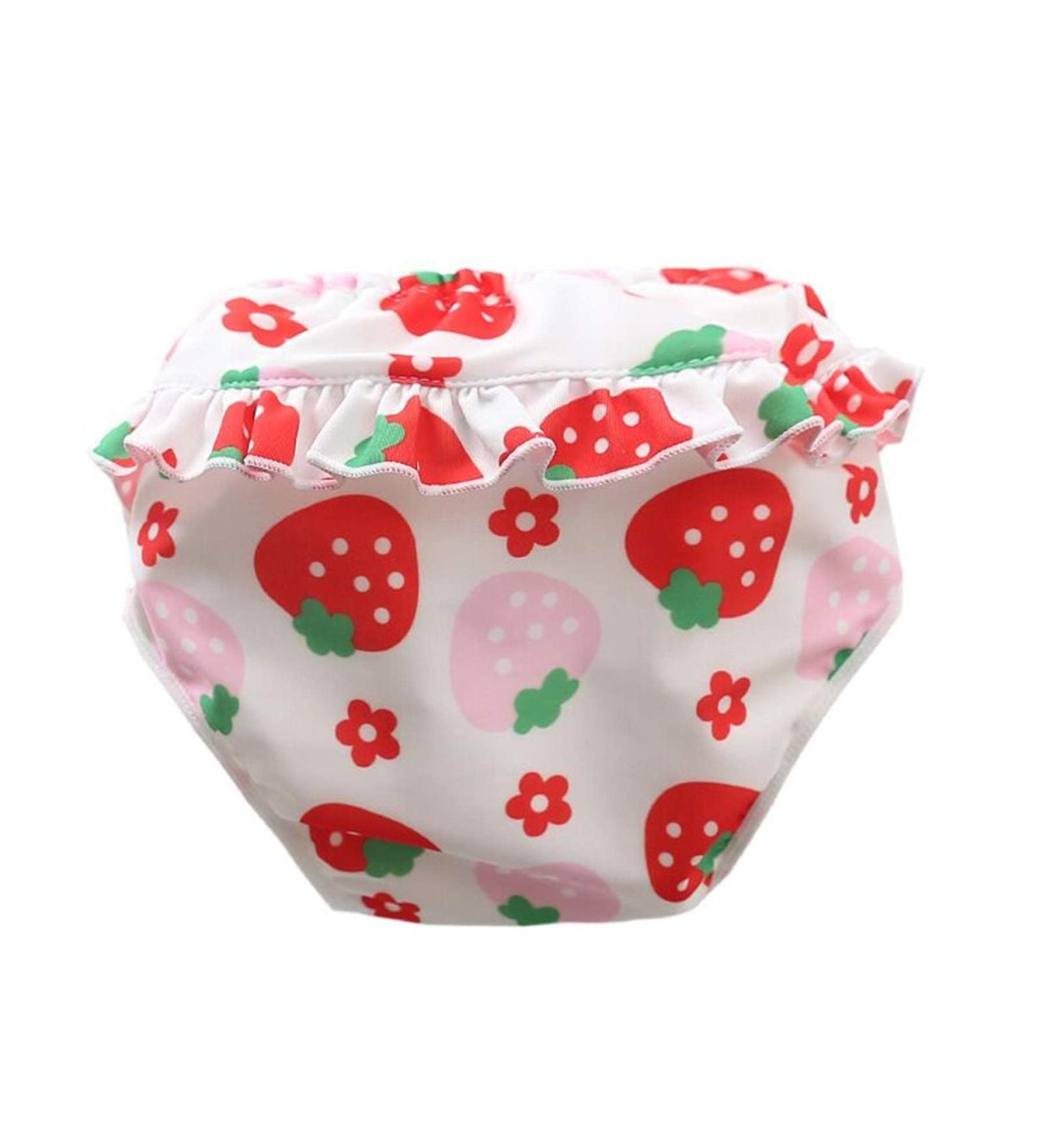 Shop Adorable Reusable Baby Swimming Trousers | Sweet Strawberry Diaper for Toddlers 0-4 Years - Buy Online on GoSupps.com