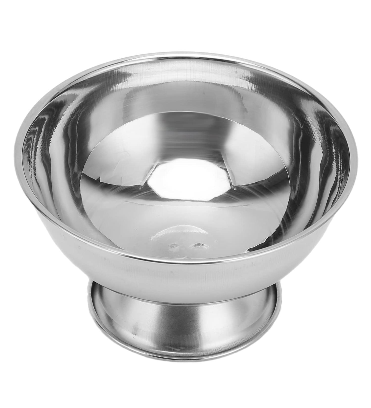 Premium Stainless Steel Shaving Foam Bowl & Mug - Exquisite Design for Men | International Shipping Available - Buy Online on GoSupps.com
