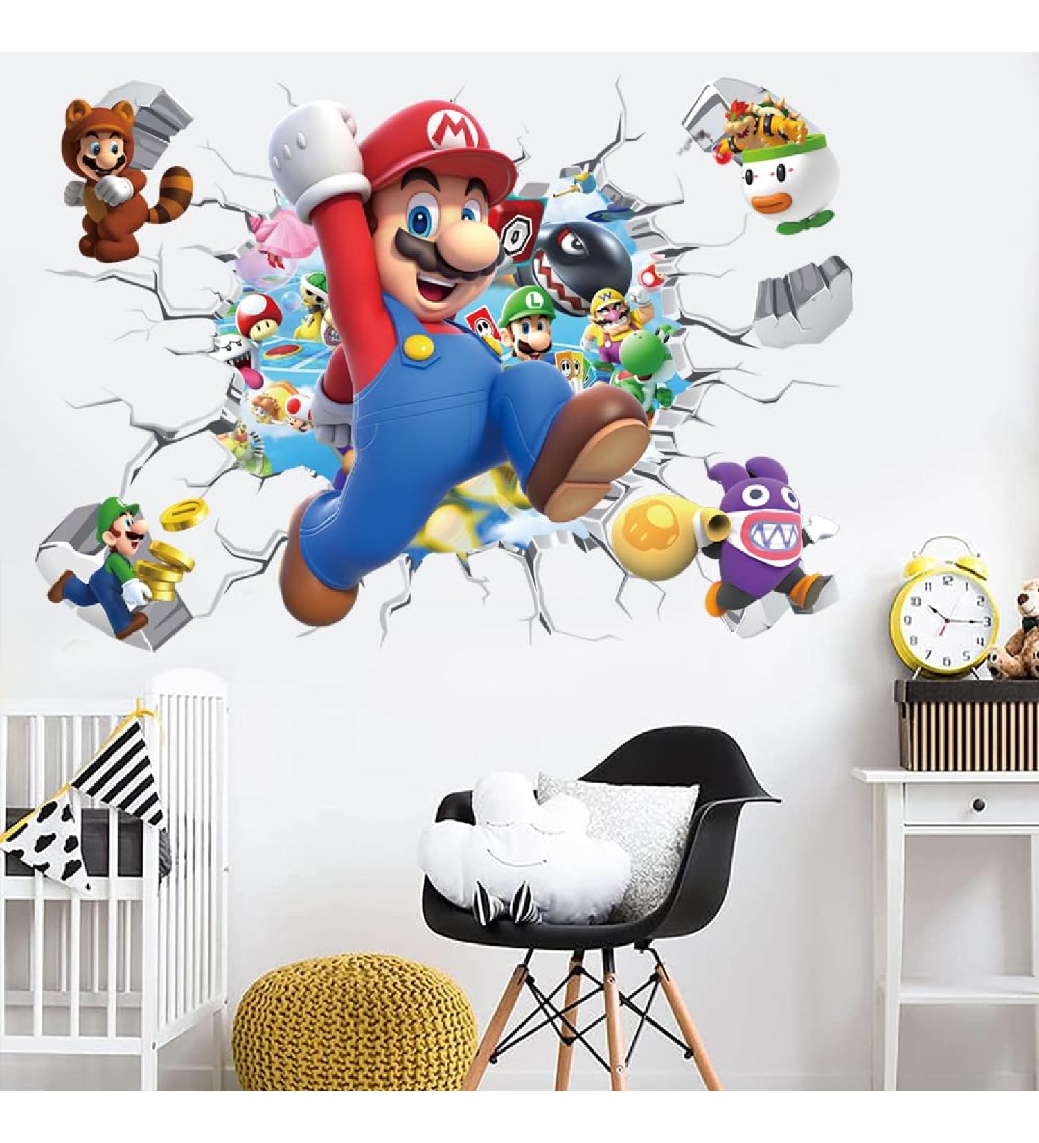 Cartoon Wall Stickers | Self-Adhesive Boys Girls Wall Decal for Bedroom | Size 40X60cm | Hotel Decor - LXJYMFZI X04 - Buy Online on GoSupps.com