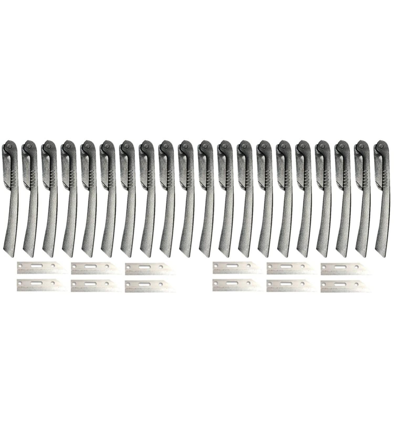 FRCOLOR 10pcs Dermaplaning Tool Set - Eyebrow Cutter & Facial Hair Remover Kit - Portable Shaving Tools for Eyelash & Eyebrow Shaping - International Shipping Available - Buy Online on GoSupps.com