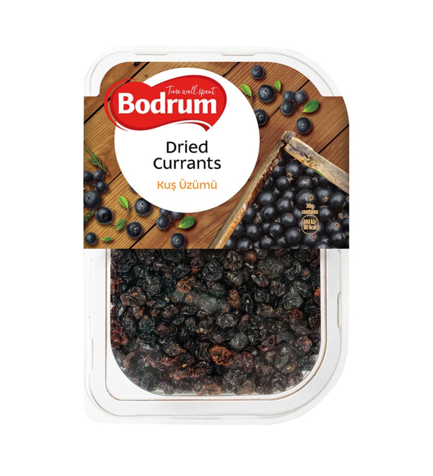 Bodrum Dried Blackcurrants 200gr x 5 pack