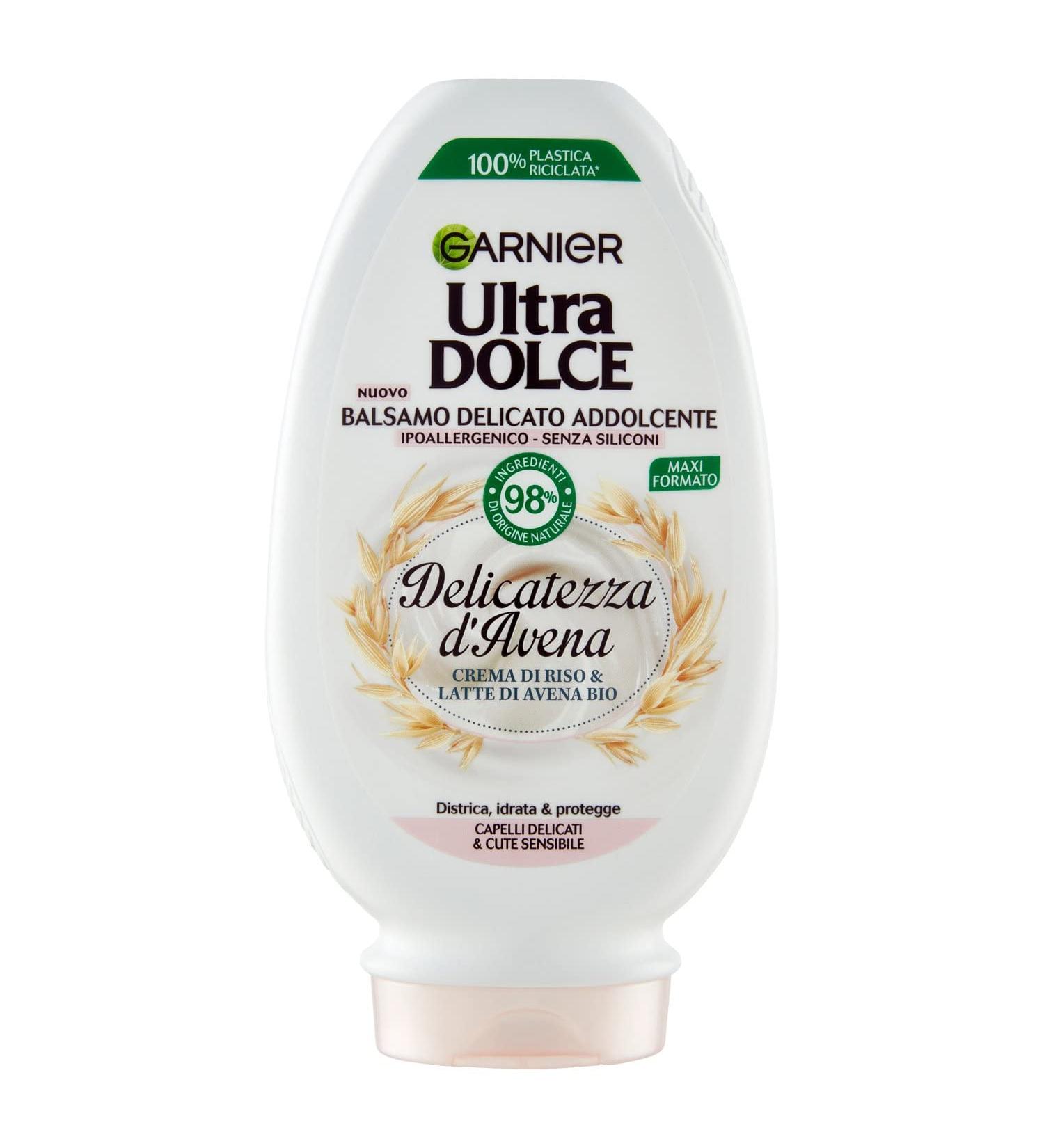  Garnier Ultra Dolce - Rice milk and oat hair conditioner 250 ml - Buy Online on GoSupps.com