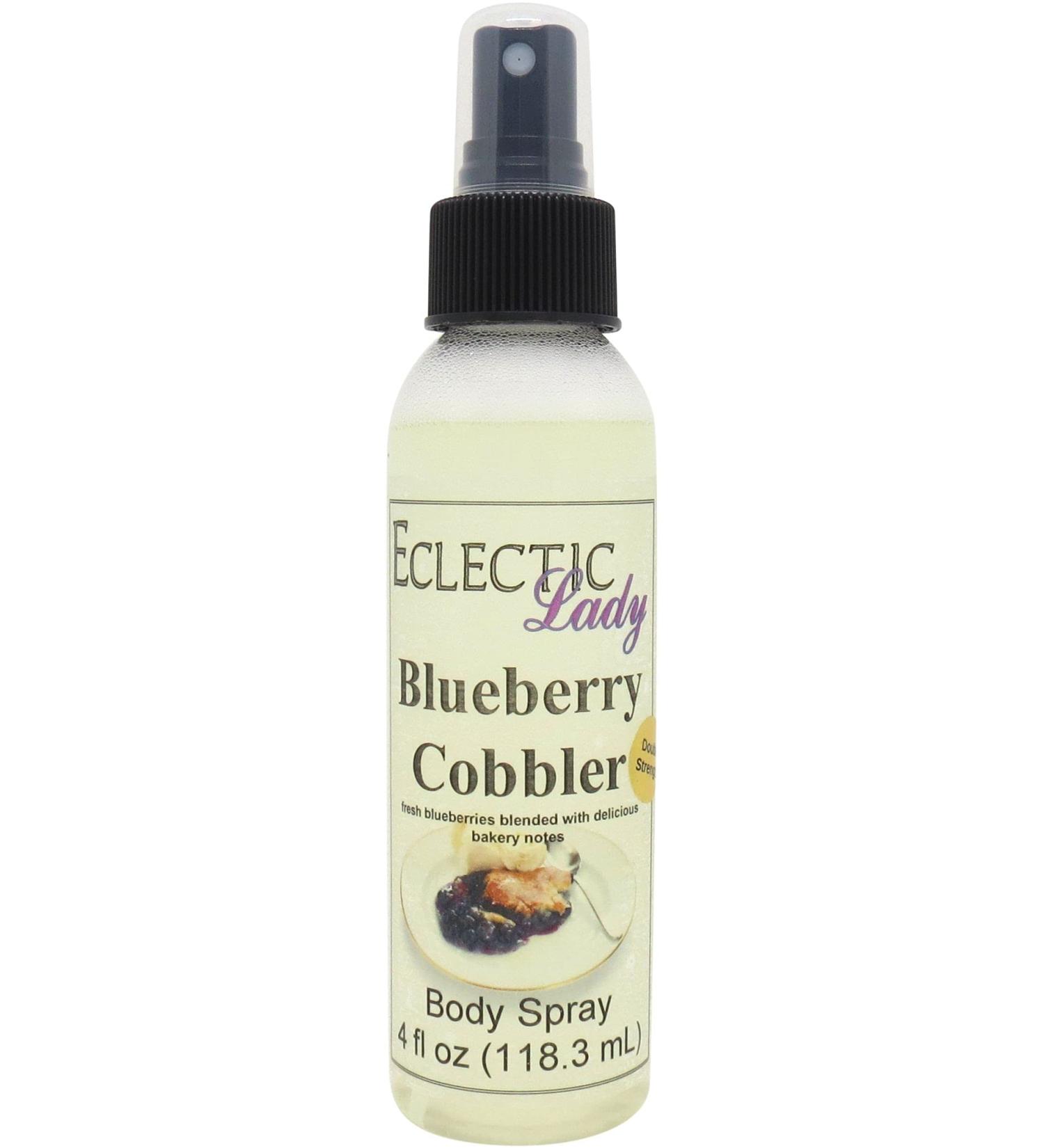 Blueberry Cobbler Body Spray (Double Strength) 4 ounces Body Mist for Women with Clean Light & Gentle Fragrance Long Lasting Perfume with Comforting Scent for Men & Women Cologne with Soft 4 Fluid Ounces (Double Strength) - Buy Online on GoSupps.com