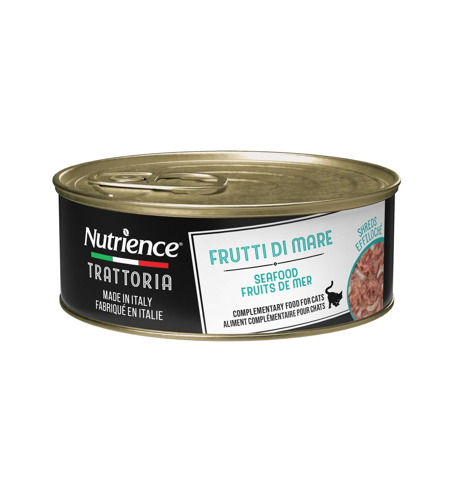 Nutrience Trattoria Seafood Shreds Cat Food - 70 g - Buy Online on GoSupps.com