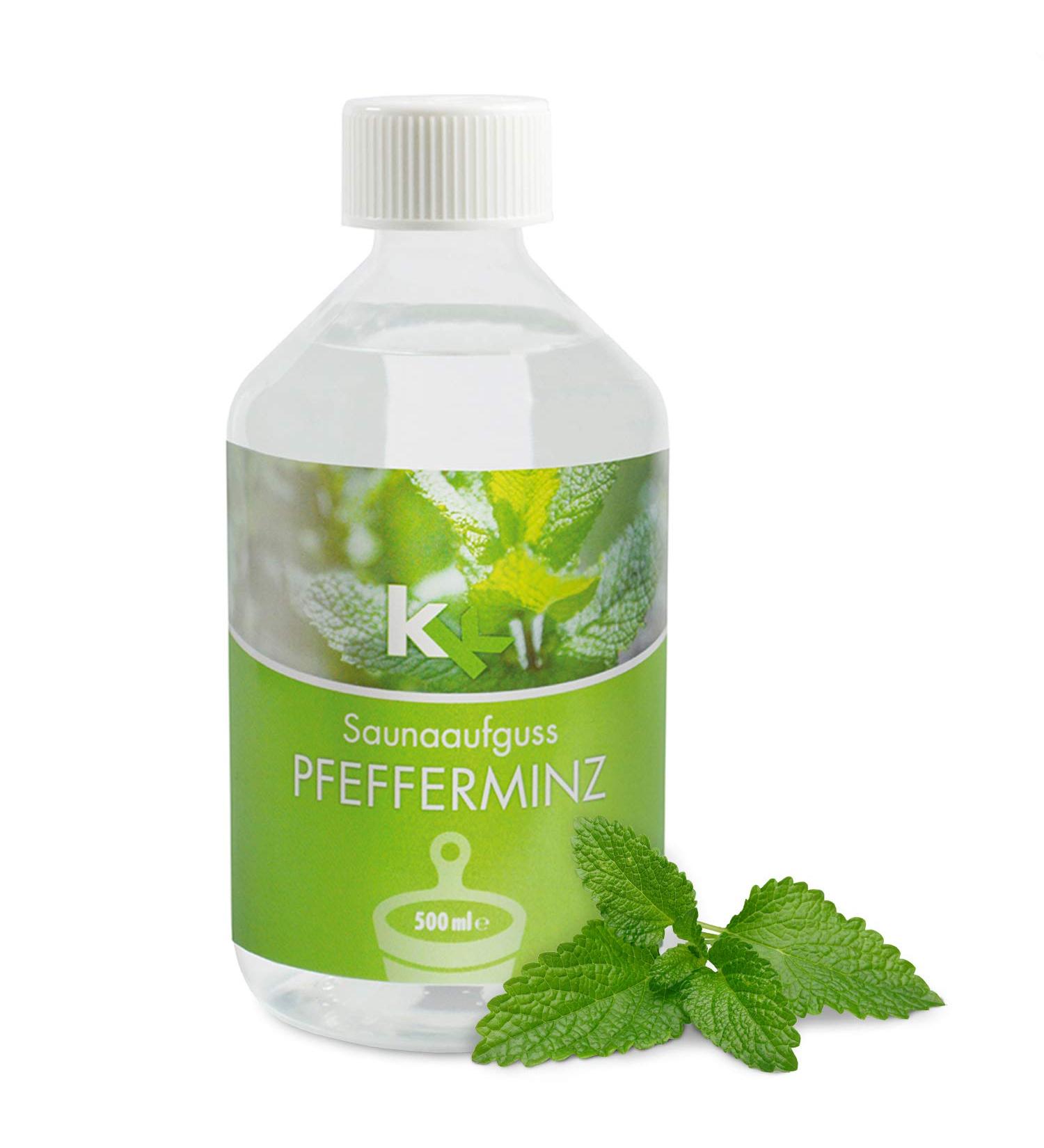 KK Sauna Infusion Concentrates PREMIUM Peppermint Fragrance | 500 ml Made in Germany | Wellness for Your Home International Shipping - Buy Online on GoSupps.com