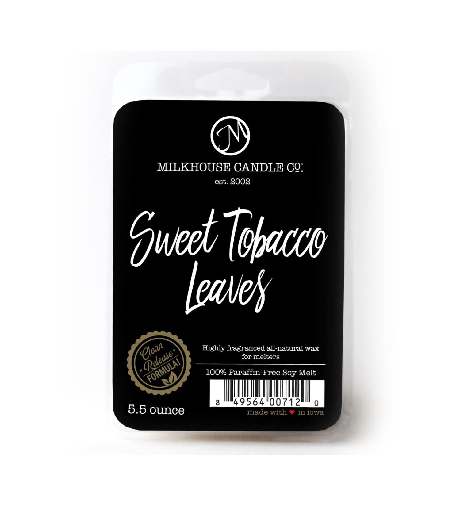 Milkhouse Candle Co. Sweet Tobacco Leaves Soy Wax Melts 5.5 oz - Creamery Collection - Buy Online on GoSupps.com