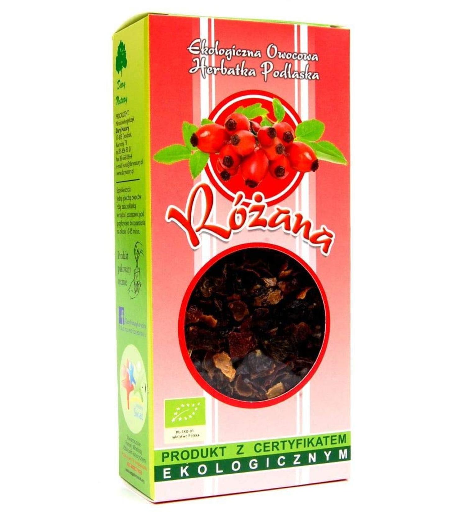 Dary Natury ROSE TEA ORGANIC 100 g - NATURE'S GIFTS