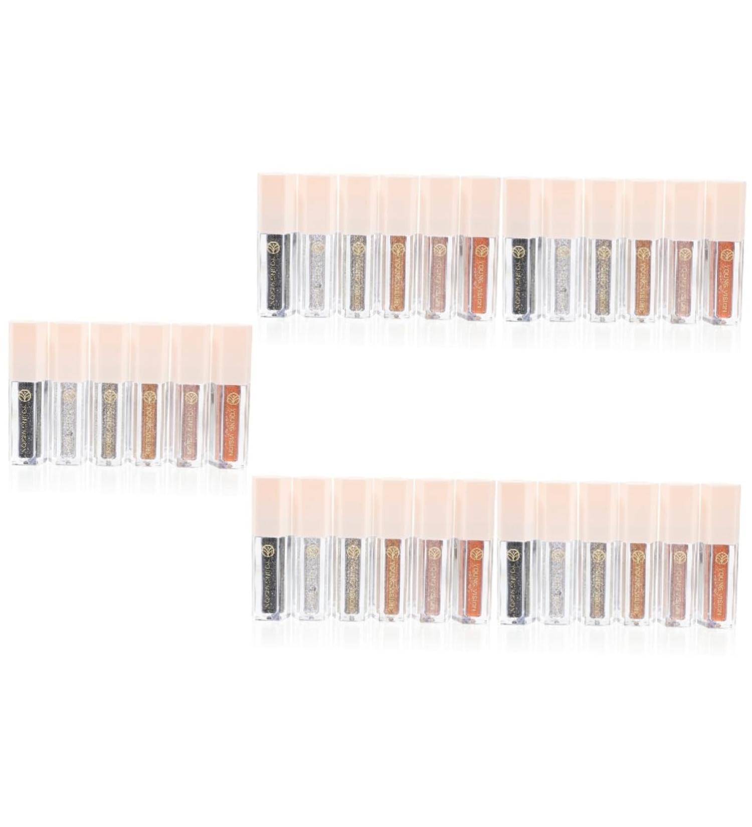 Healvian 30 Pcs Eye Shadow Set Cosmetics Tools Bling Eyeshadow Metallic Eye Shadow Tear Stick Highlighter - Buy Online on GoSupps.com