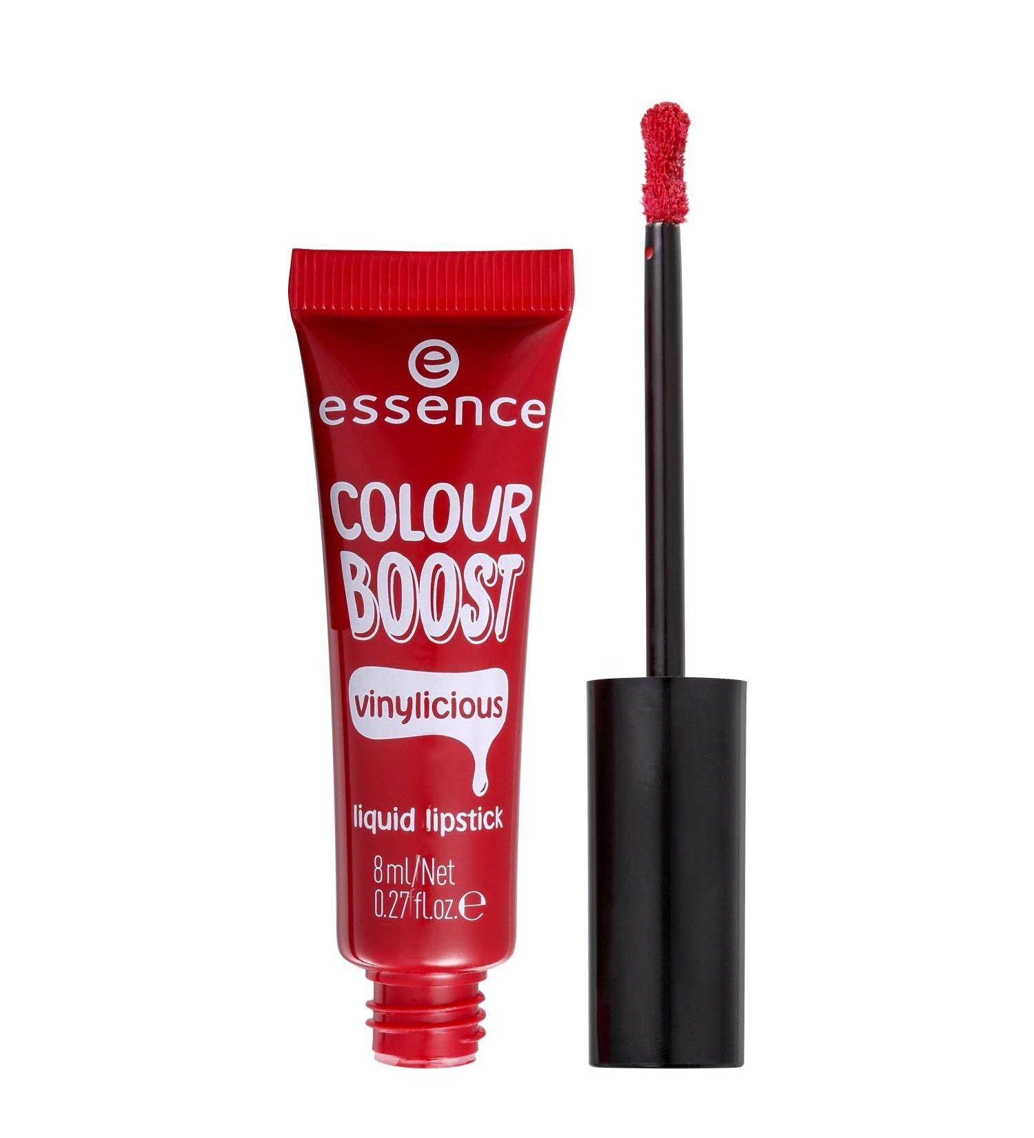 essence colour boost vinylicious liquid lipstick 07