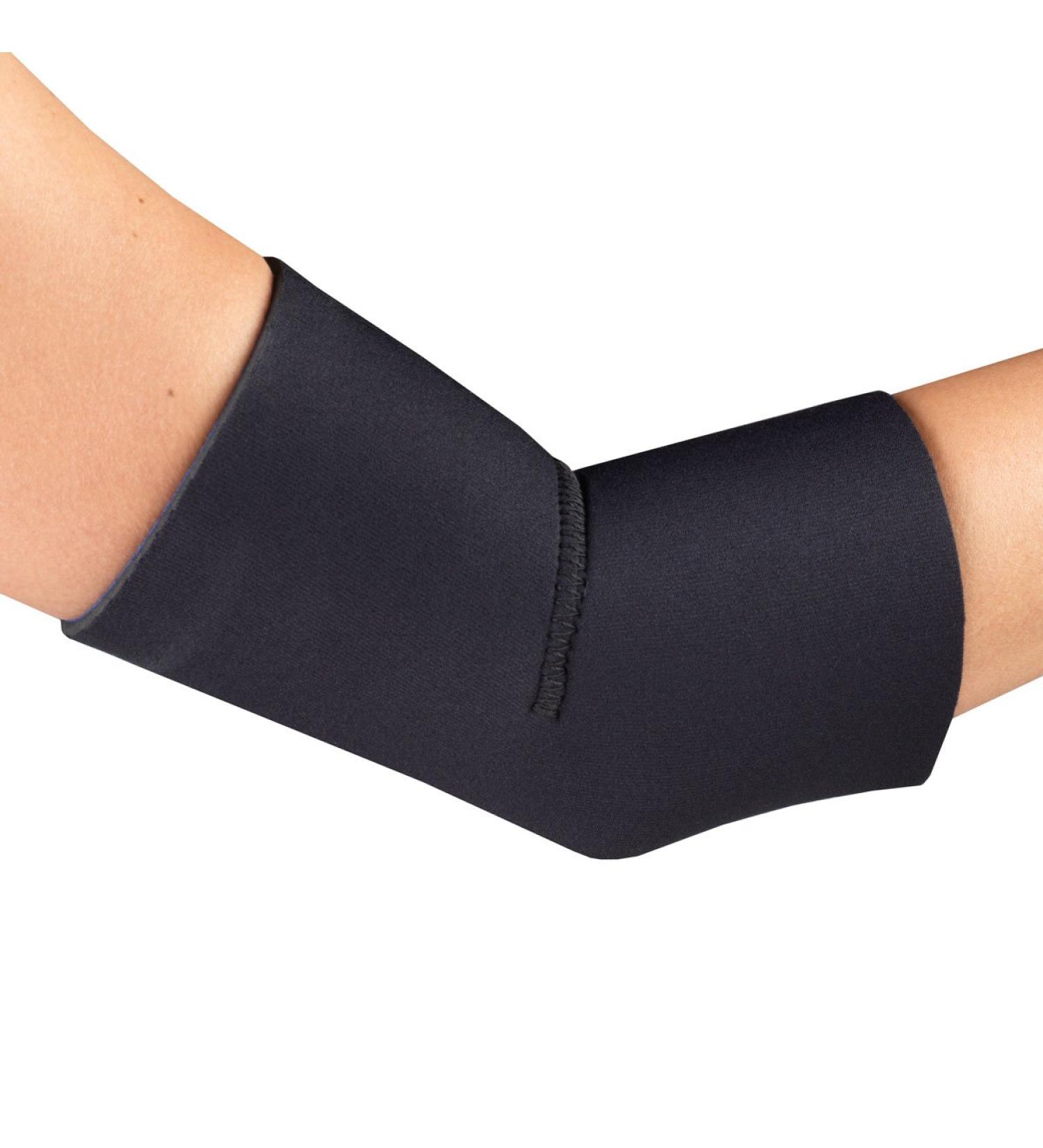 Elbow Support Neoprene Sleeve - Black Medium | Comfort & Stability for All Activities - Shop Internationally - Buy Online on GoSupps.com