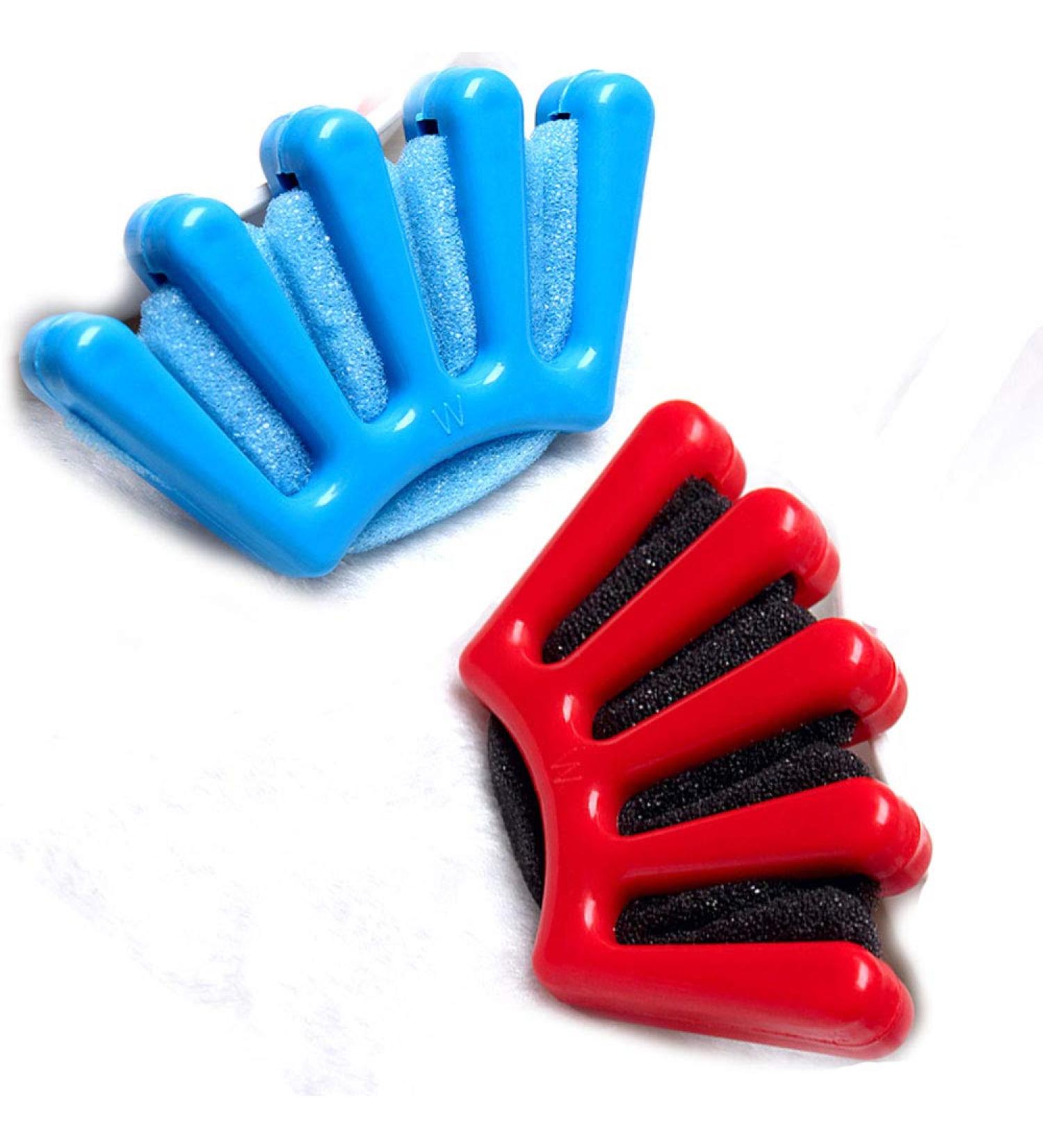 Hisight Sponge Hair Braiding Machine - 2 PCS French Twist Plait DIY Tool for Women, Lady, Girls - Sponge Hair Styling Clip Stick Braider Braid Tool - (Red Blue) - Buy Online on GoSupps.com