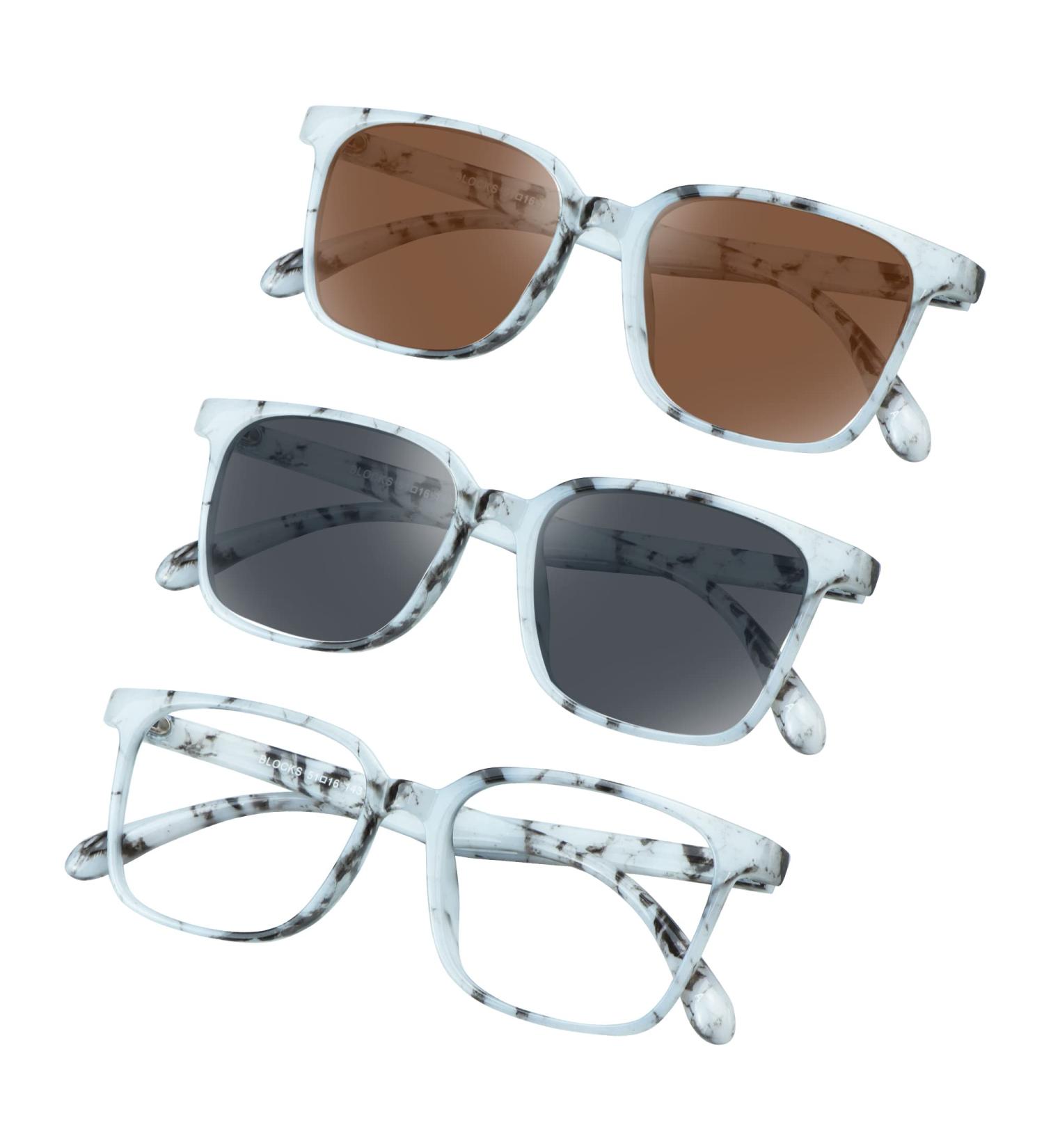 Buy Vision Global 3 Pairs Comfort Sunglasses - UV400 & Blue Light Blockers for Men & Women | International Shipping Available - Buy Online on GoSupps.com