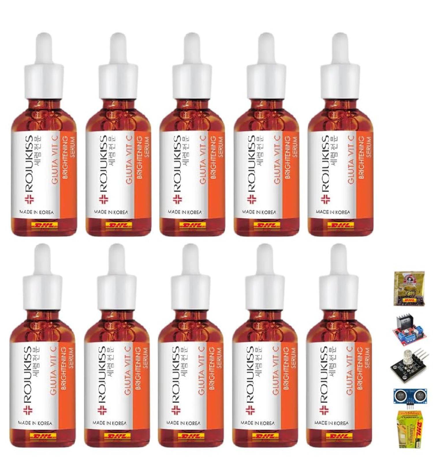 30ml ROJUKISS Gluta Vit C B Serum - Nourishing Moisture Beauty Set | Made in Korea by Beautygoodshop | Free Beauty Gifts - Buy Online on GoSupps.com