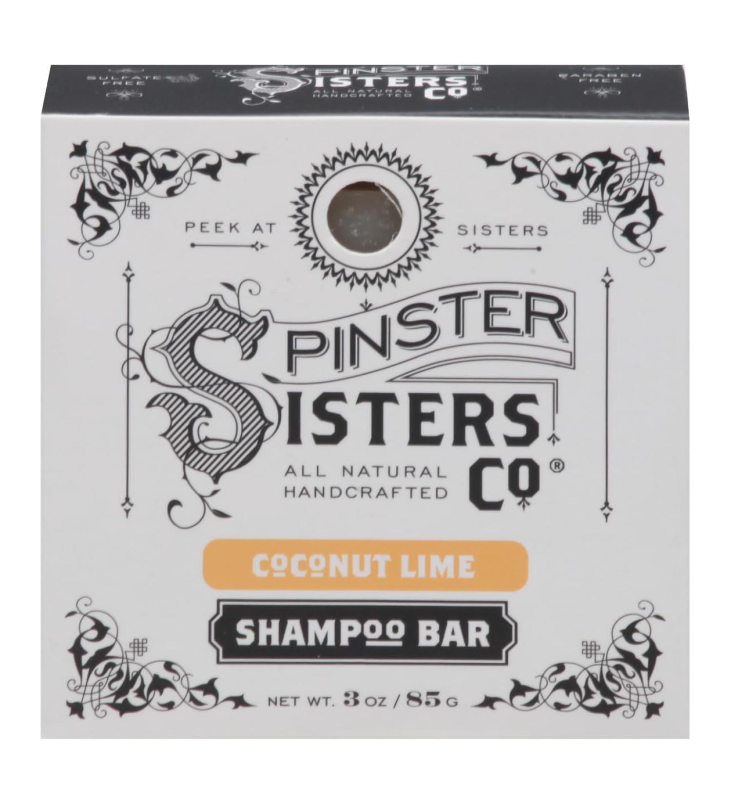 SPINSTER SISTERS CO Coconut Lime Shampoo Bar 85 GR