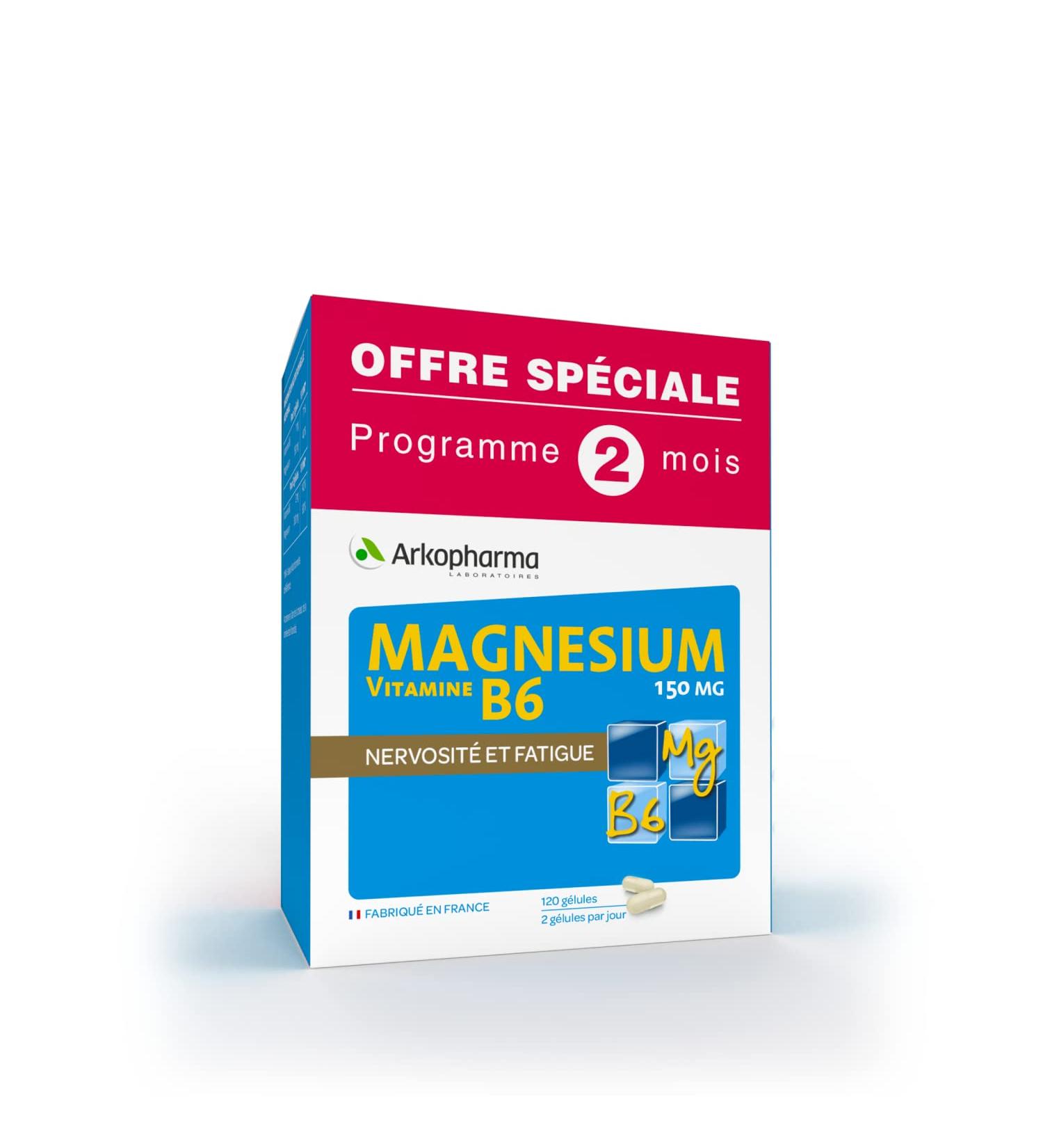 Arkopharma Magnesium/Vitamin B6 - Buy Online on GoSupps.com
