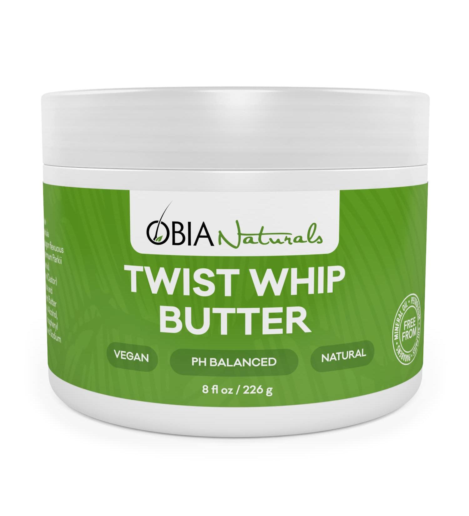 OBIA Naturals Twist Whip Butter Hair Moisturizer - Leave-In Conditioning Styler 8oz | Best for Healthy Hair & Moisture | Shop Internationally - Buy Online on GoSupps.com