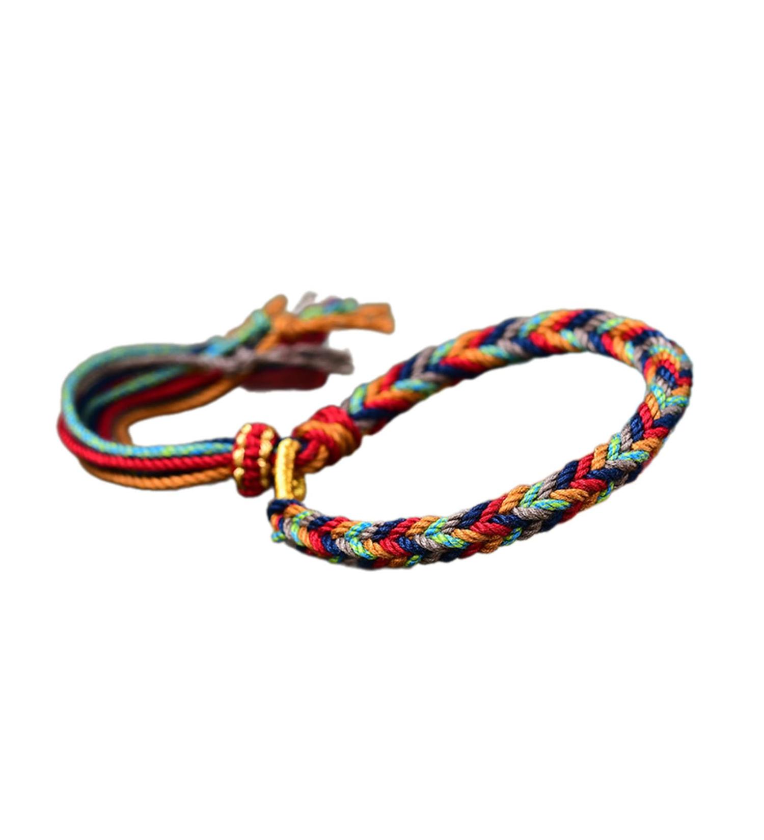 Oralgo's Hand-Woven Colorful Bracelet | Stylish & Symbolic Fashion Accessory for Everyday Use - Buy Online on GoSupps.com