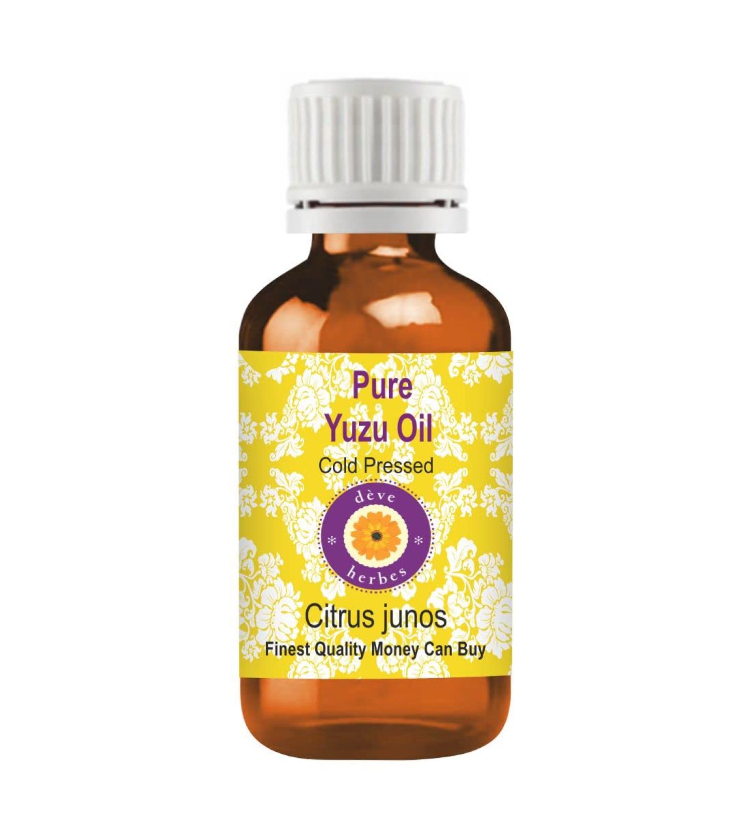 d ve herbes Pure Yuzu Oil (Citrus Junos) Cold Pressed 15ml (0.50 oz) - Buy Online on GoSupps.com