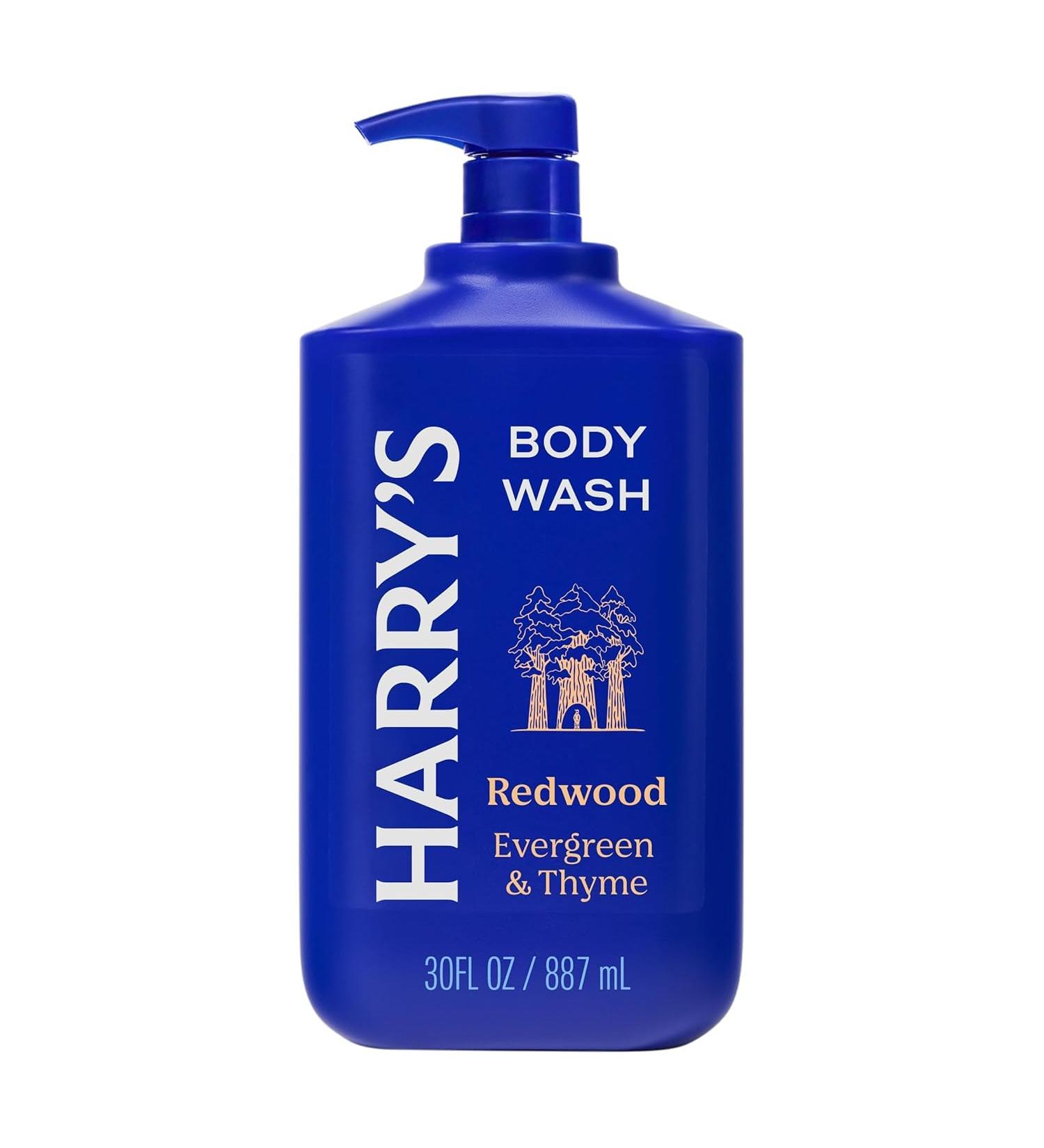 Harry's Men's Body Wash - Redwood - 30 fl oz - Shower Gel for Men - No Parabens, Sulfates, or Dyes - Buy Online on GoSupps.com