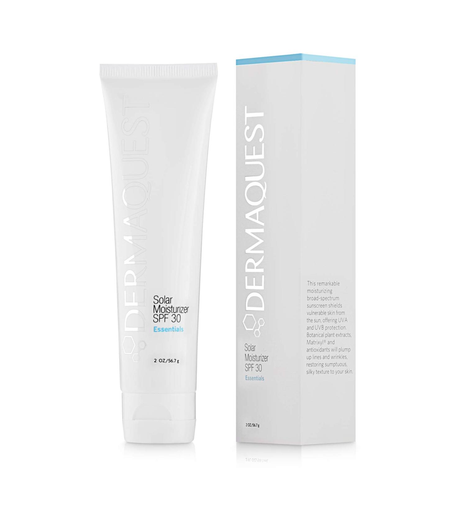 DermaQuest Essential Solar Moisturizer SPF 30 - Anti Aging Sunscreen Lotion - Broad Spectrum UV Protection - 2oz - Buy Online on GoSupps.com