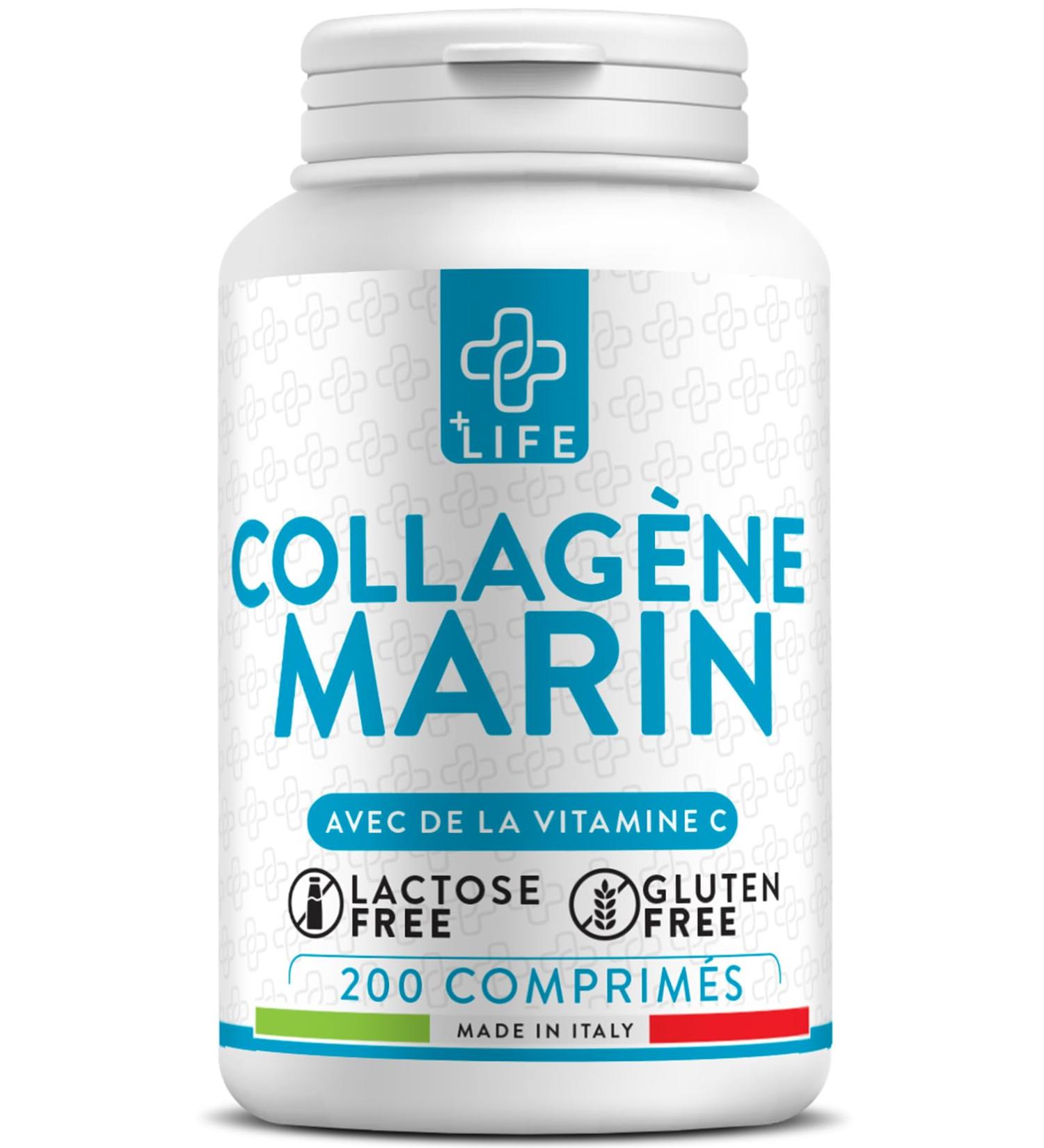 Collagene Marin Hydrolys 200 Comprim s Avec Vitamine C Pi Life Peptide De Collagene Type 1 Compl ment Pour La Peau Cheveux Ongles Articulations 2400mg Pur Par Dose - Buy Online on GoSupps.com