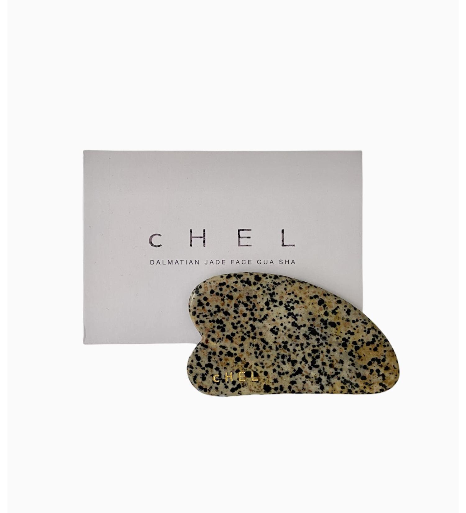 Buy CHEL Dalmatian Jade Face Gua Sha - Enhance Your Beauty Routine | International Shipping Available - Buy Online on GoSupps.com