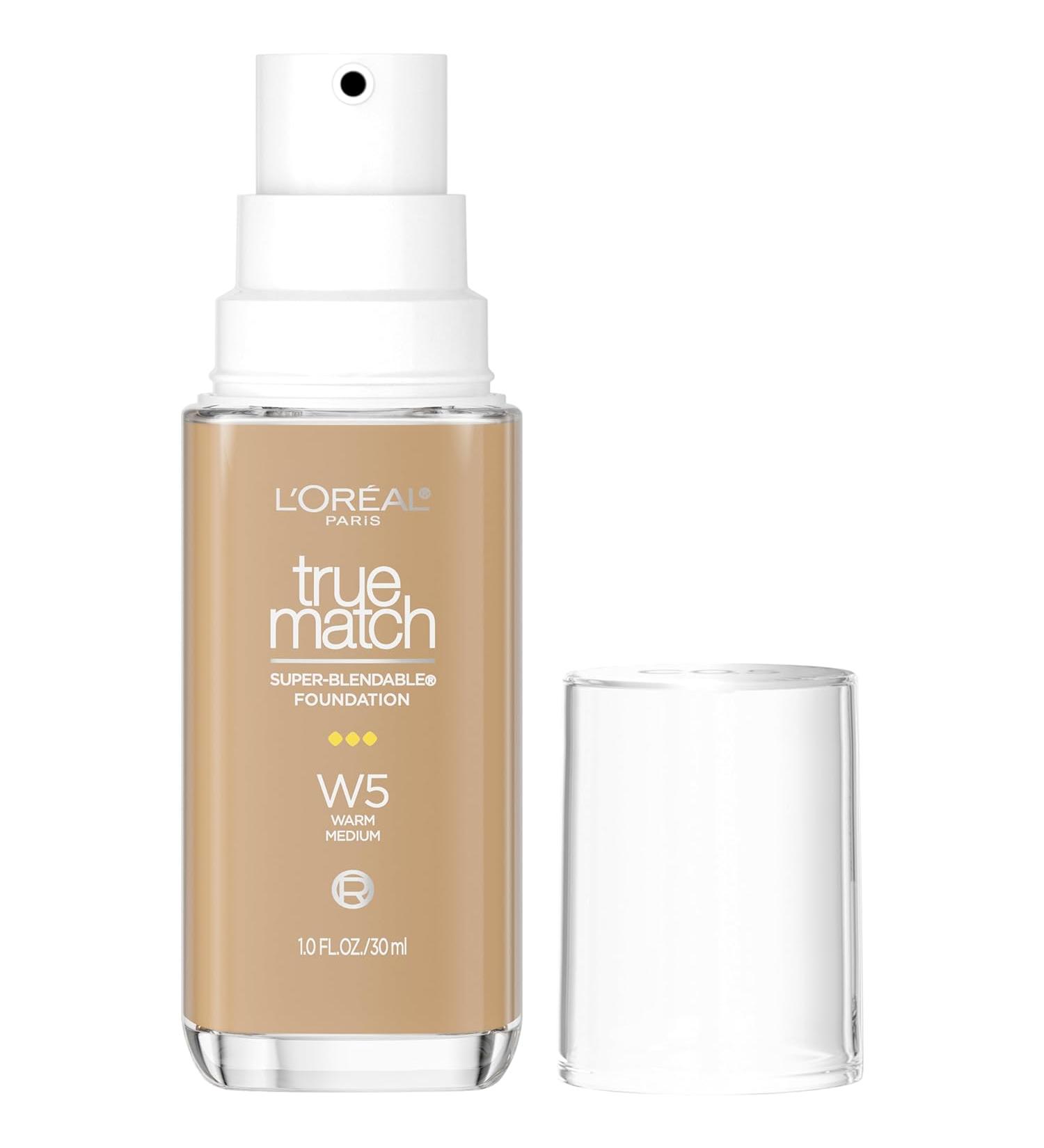 L'Oreal Paris True Match Super Blendable Foundation Medium Coverage Liquid Foundation Makeup - 1 Fl - Buy Online on GoSupps.com