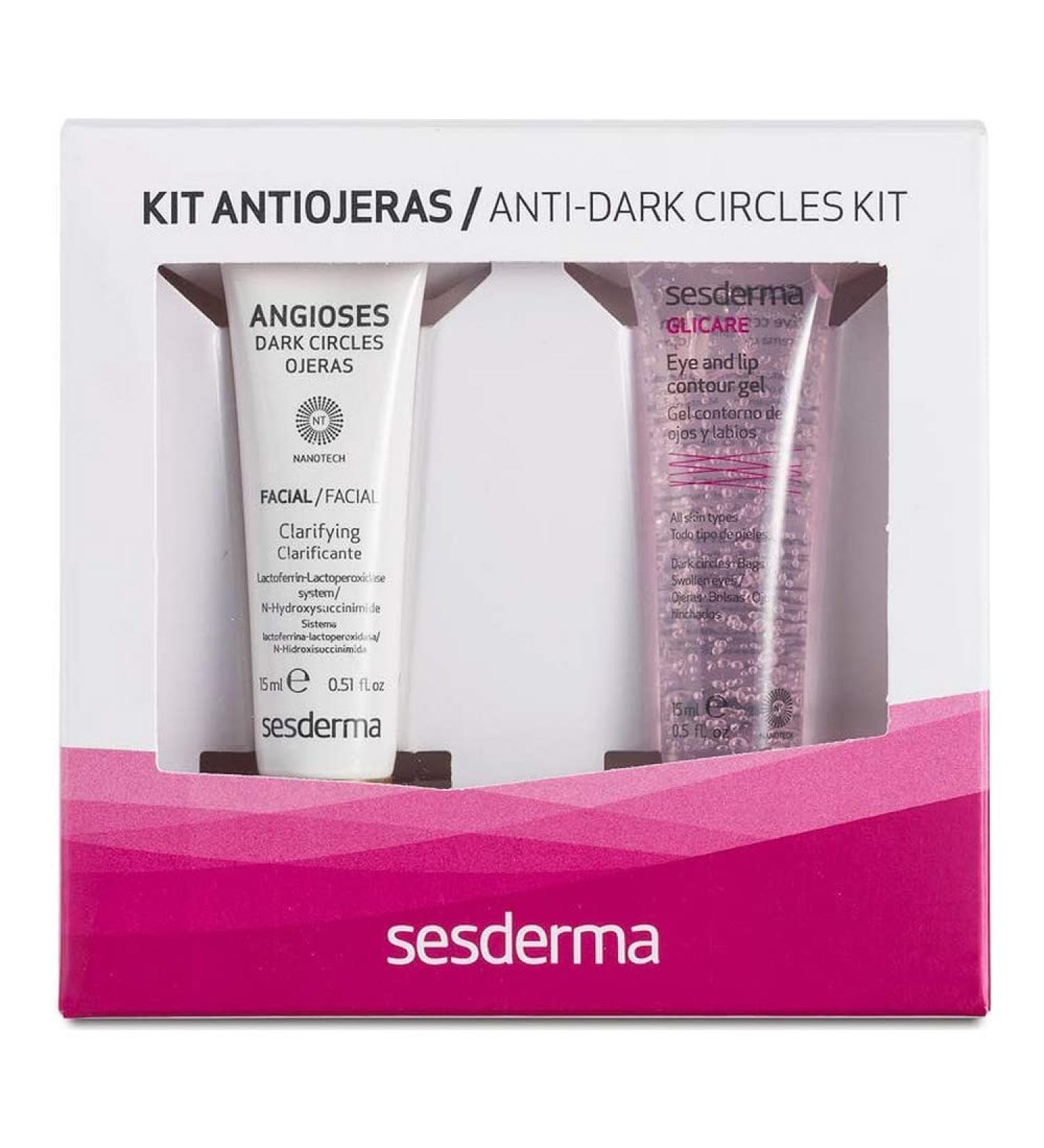 SESDERMA Antiojeras Kit (Angioses + Glicare) 15 ml + 15 ml