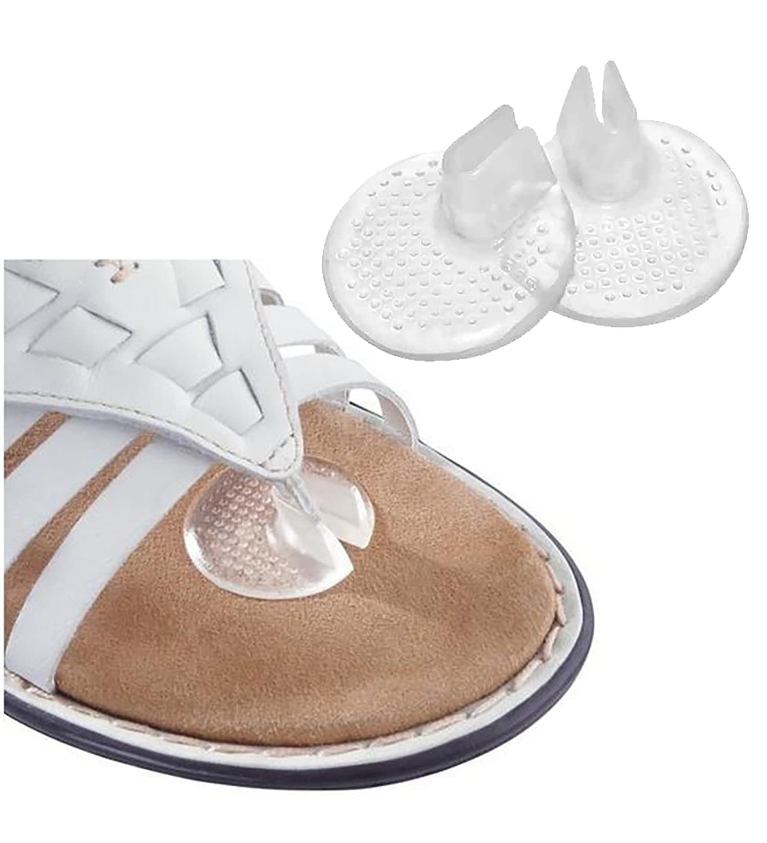 Silicone Toe Protectors - Non-Slip Transparent Pack of 6 | Comfort & Protection | International Shipping - Buy Online on GoSupps.com