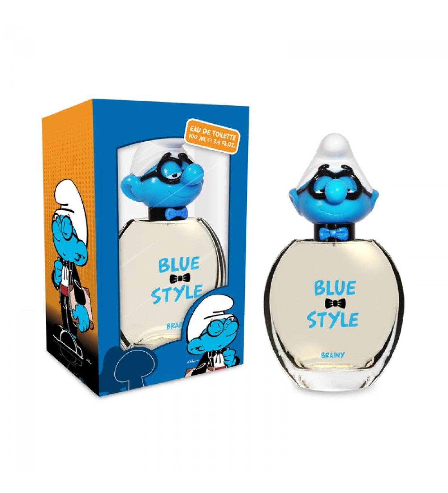 The Smurfs First American Brands - Blue Style Brainy for Kids - 3.4 oz EDT Spray
