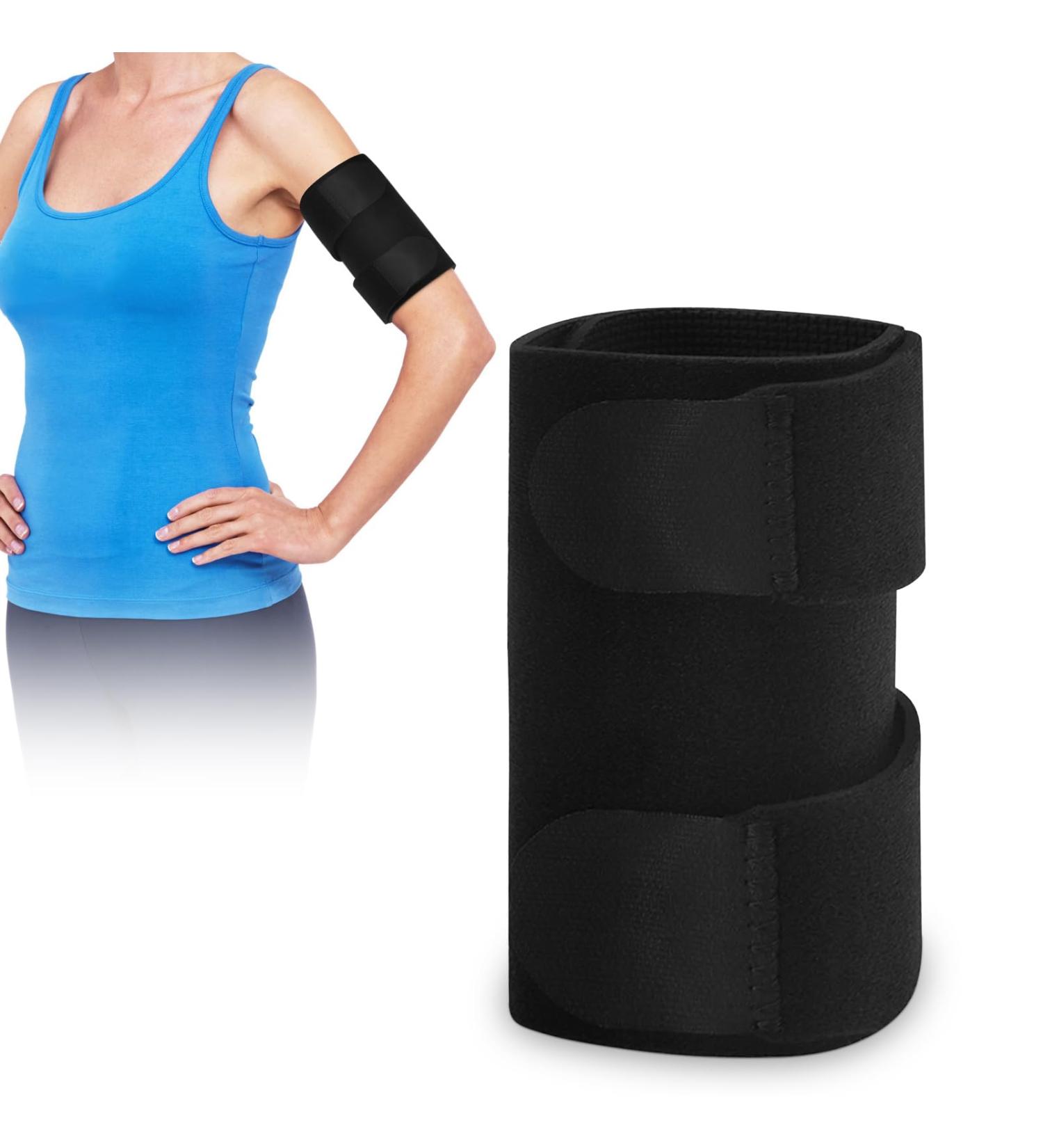 Adjustable Upper Arm Compression Sleeve for Bicep Tendonitis - Elbow Brace for Arm Support - Buy Online on GoSupps.com