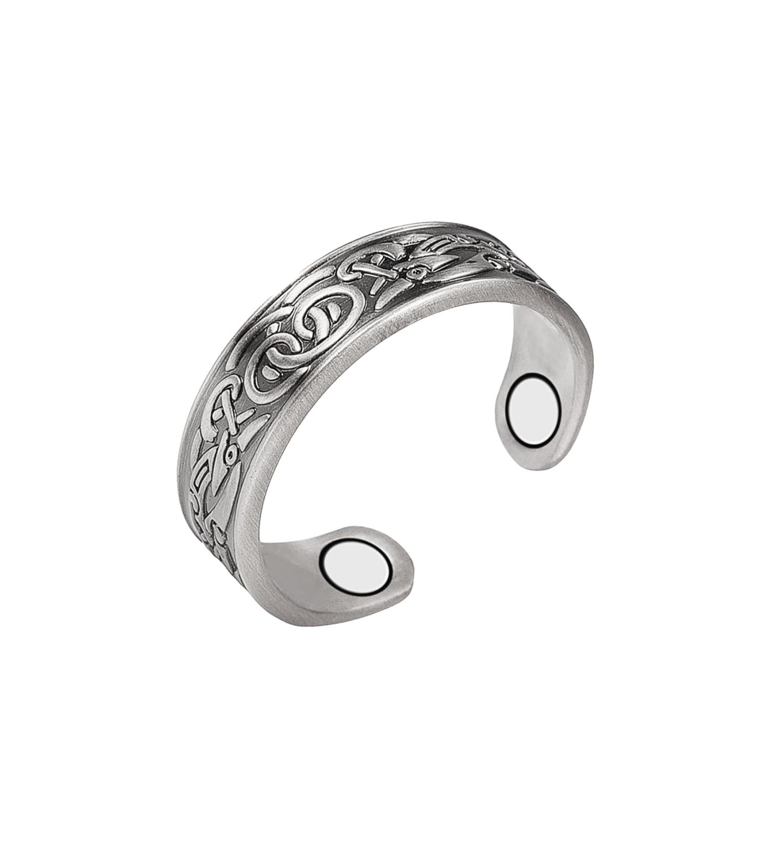 Magnetic Therapy Joint Bone Ring | Arthritis & Migraine Relief Jewelry | Gift Box Included - Buy Online on GoSupps.com