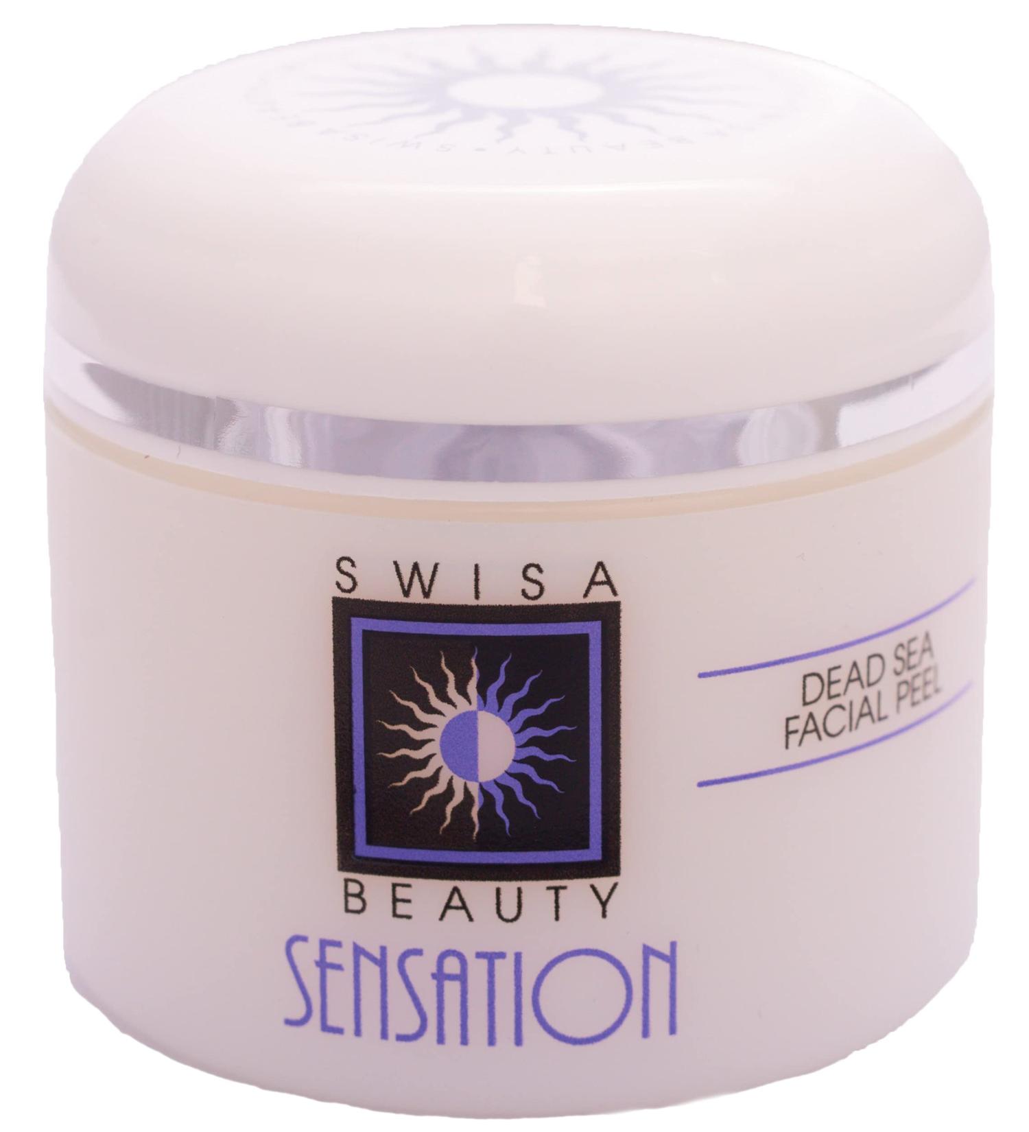 Swisa Beauty Dead Sea Facial Peel - Spa-quality Exfoliating Treatment for Soft and Radiant Skin - Suitable for All Skin Types - Buy Online on GoSupps.com