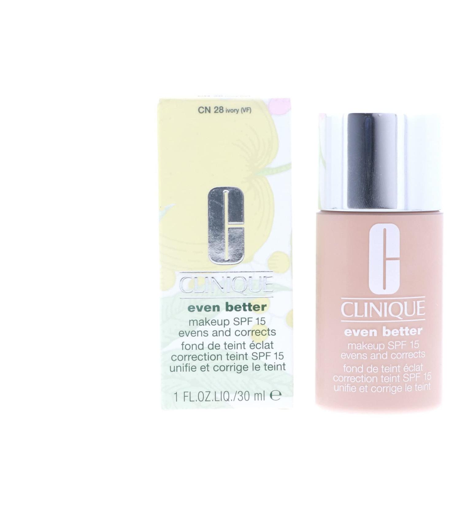 Clinique Even Better Makeup SPF 15 Dry Oily Skin - No. 03 Cn28 Ivory, 1oz - Buy Online on GoSupps.com