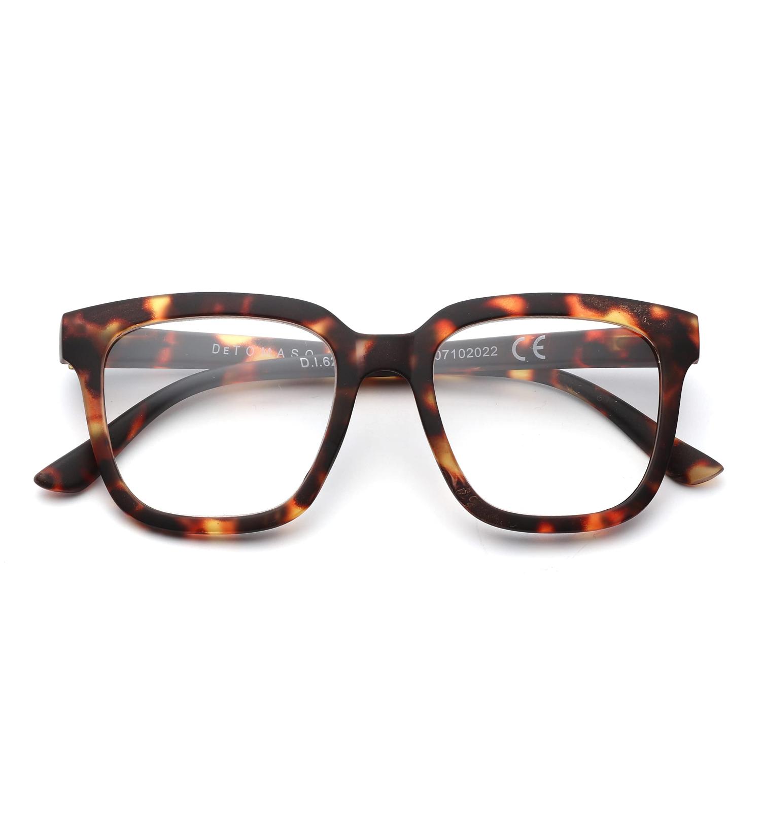 De Tomaso Women's 526 Tortoise Reading Glasses - Stylish Comfortable & International Shipping Available - Buy Online on GoSupps.com