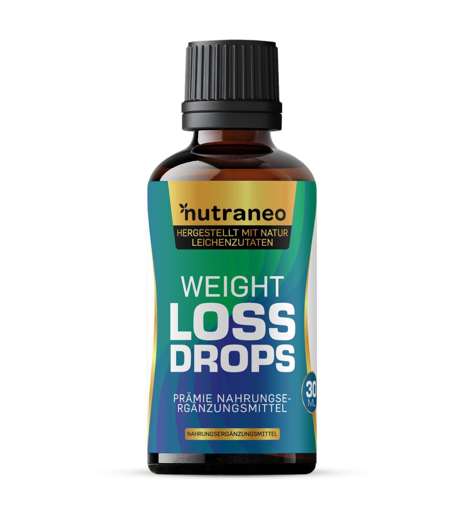 Nutraneo WeightLoss Drops Nutraneo Food Supplement with Natural Bitter Orange Extract and Ramibutane Fruit Extract 30 ml