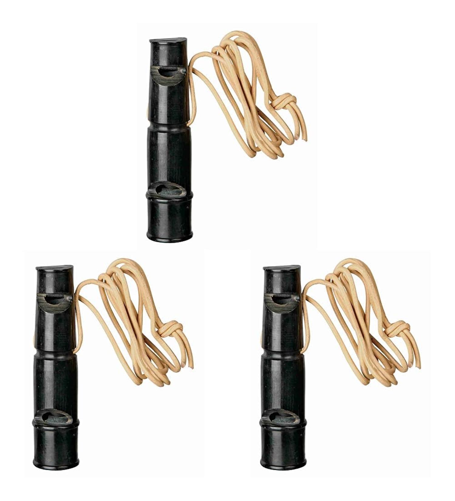 Buy TRIXIE 2255 Buffalo Horn Whistle - 9 cm (Pack of 3) | Premium Quality Dog Training Whistles for International Shipping - Buy Online on GoSupps.com