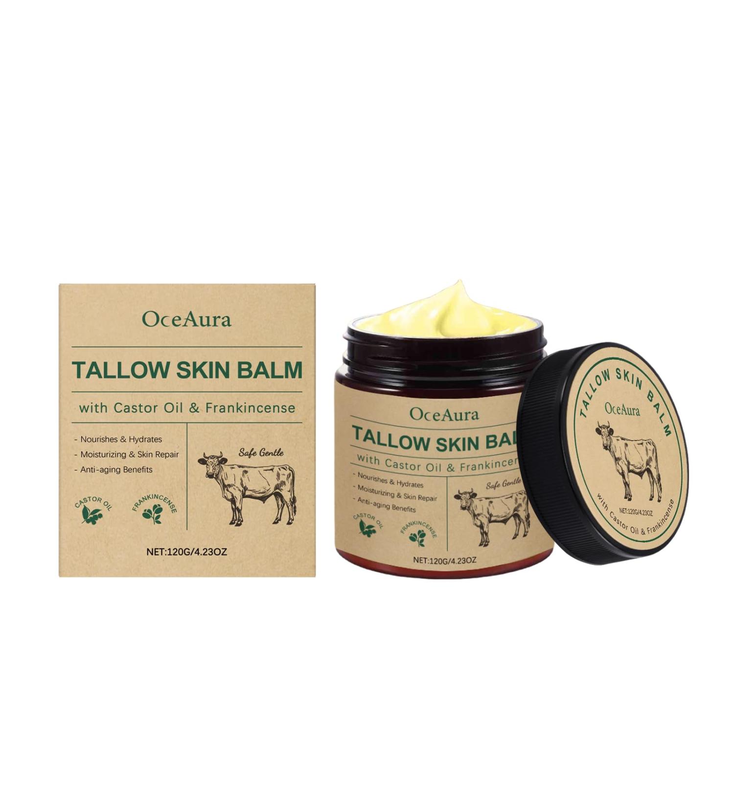 OLLZPJFPK Beef Fat Moisturizing Cream Moisturizing and Hydrating Daily Care for Face and Body Gentle and Soothing - Buy Online on GoSupps.com