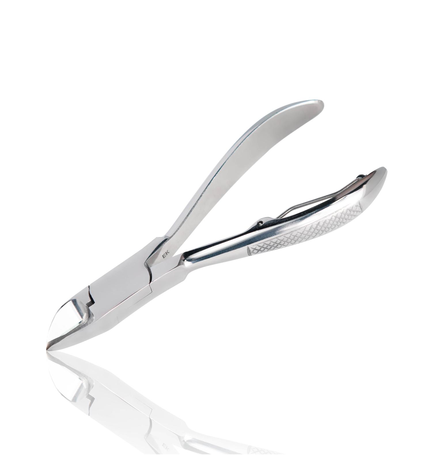 Titania Extra Sharp Professional Nail Tongs (10.5 cm) - Strong Stainless Steel Nail Scissors for Manicure & Pedicure Ideal for Thick & Strong Toenails - International Shipping Available - Buy Online on GoSupps.com