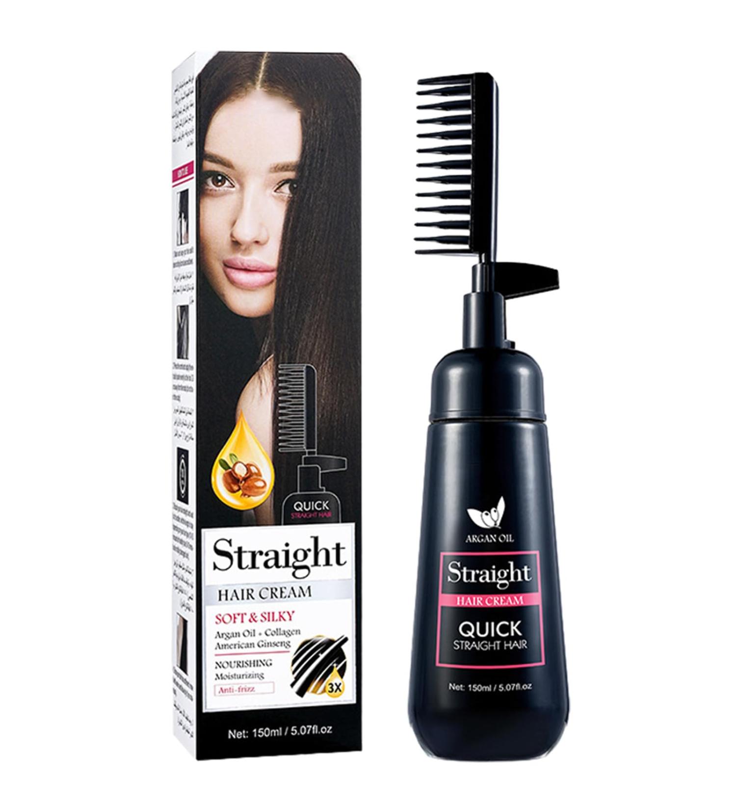  SOYDAN Cream for Straight Hair - Natural Nourishing Hair Cream 150ml with Comb Effect Control for a Naturally Smooth Look Smoothing Cream for Hair Types Soydan - Buy Online on GoSupps.com